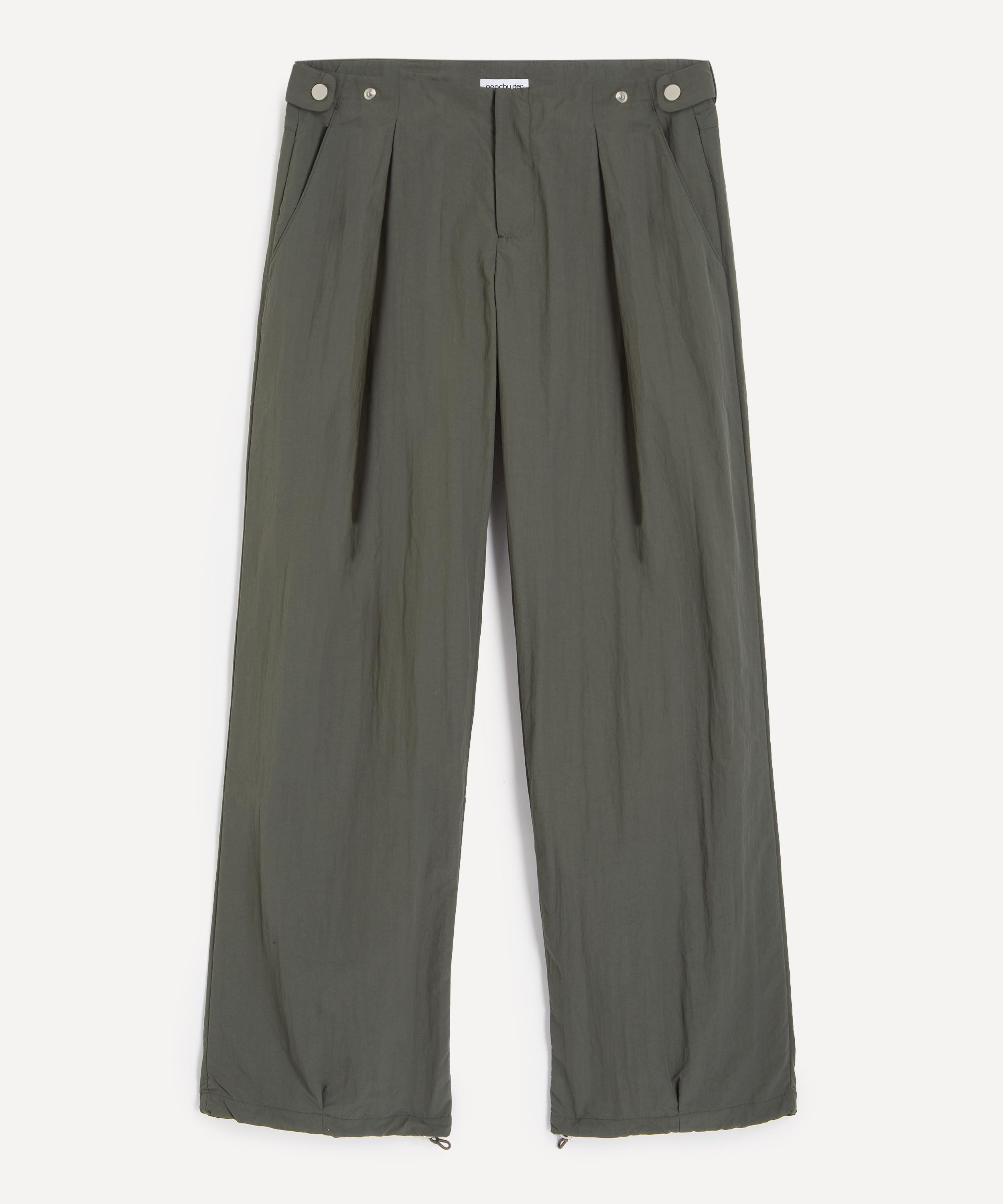 Peachy Den Women's Lola Drawcord Trousers In Brown