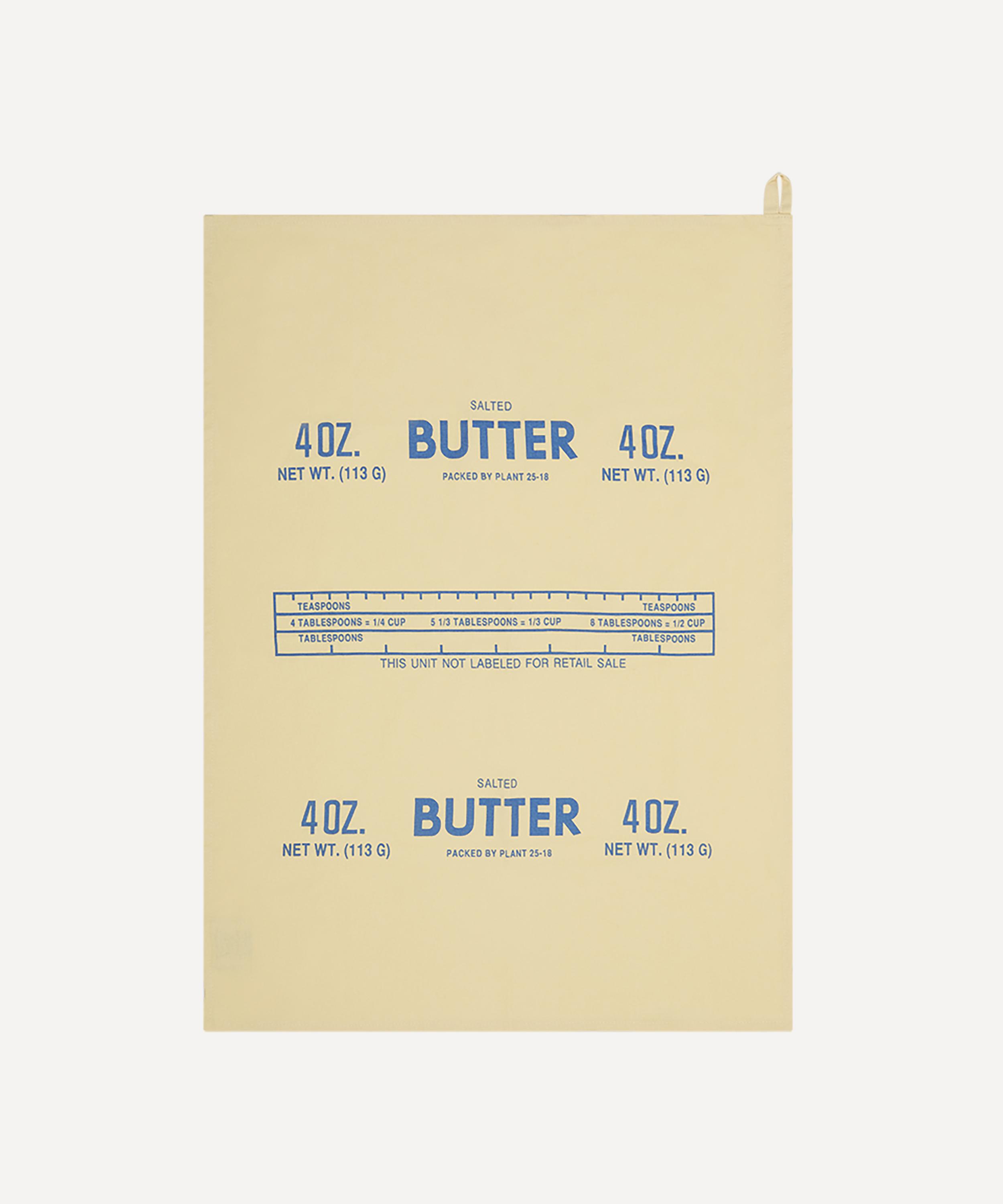Fishs Eddy Butter Tea Towel