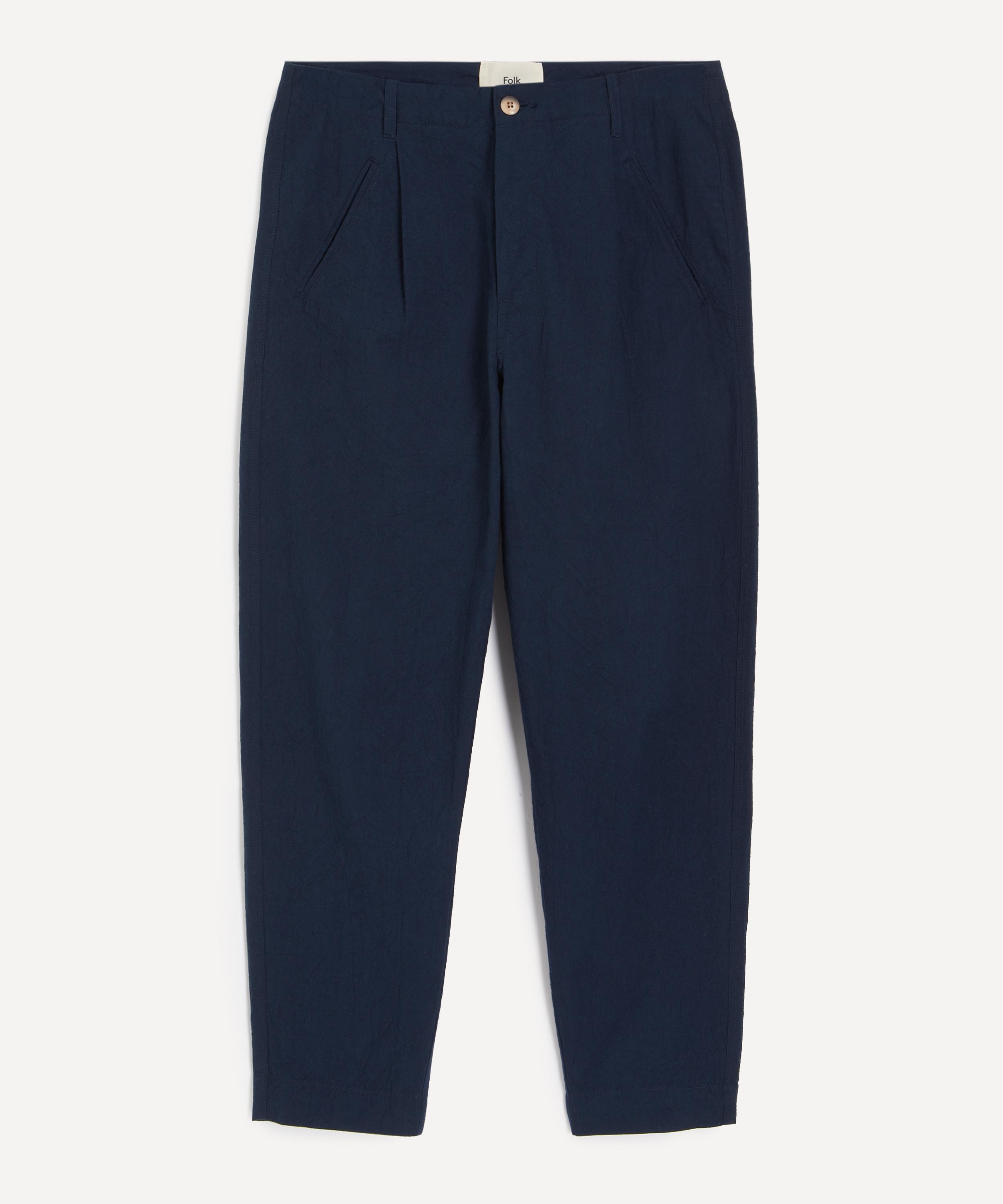 Folk Mens Assembly Pants In Blue