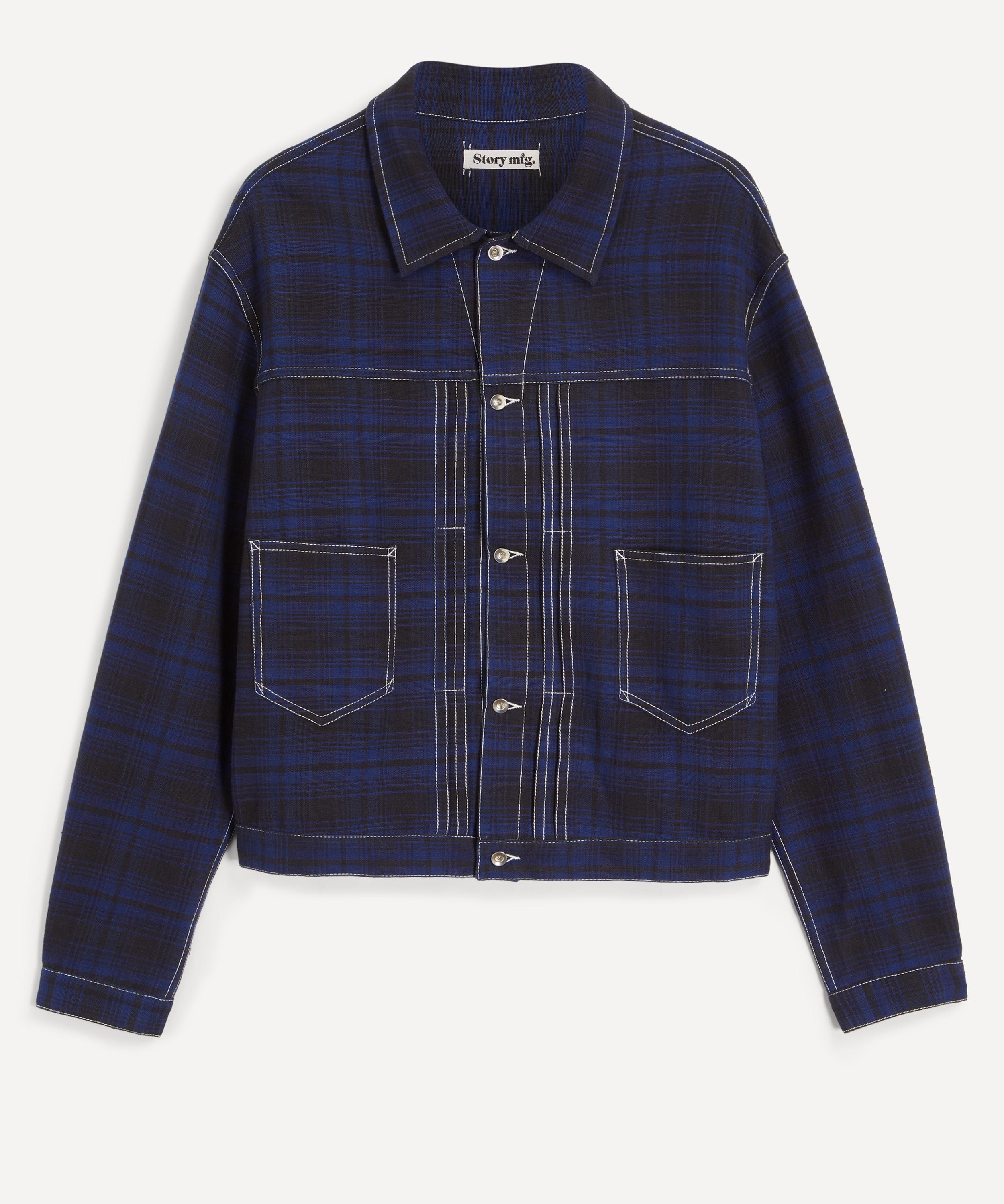 Story Mfg. Mens Solar Check Sundae Jacket