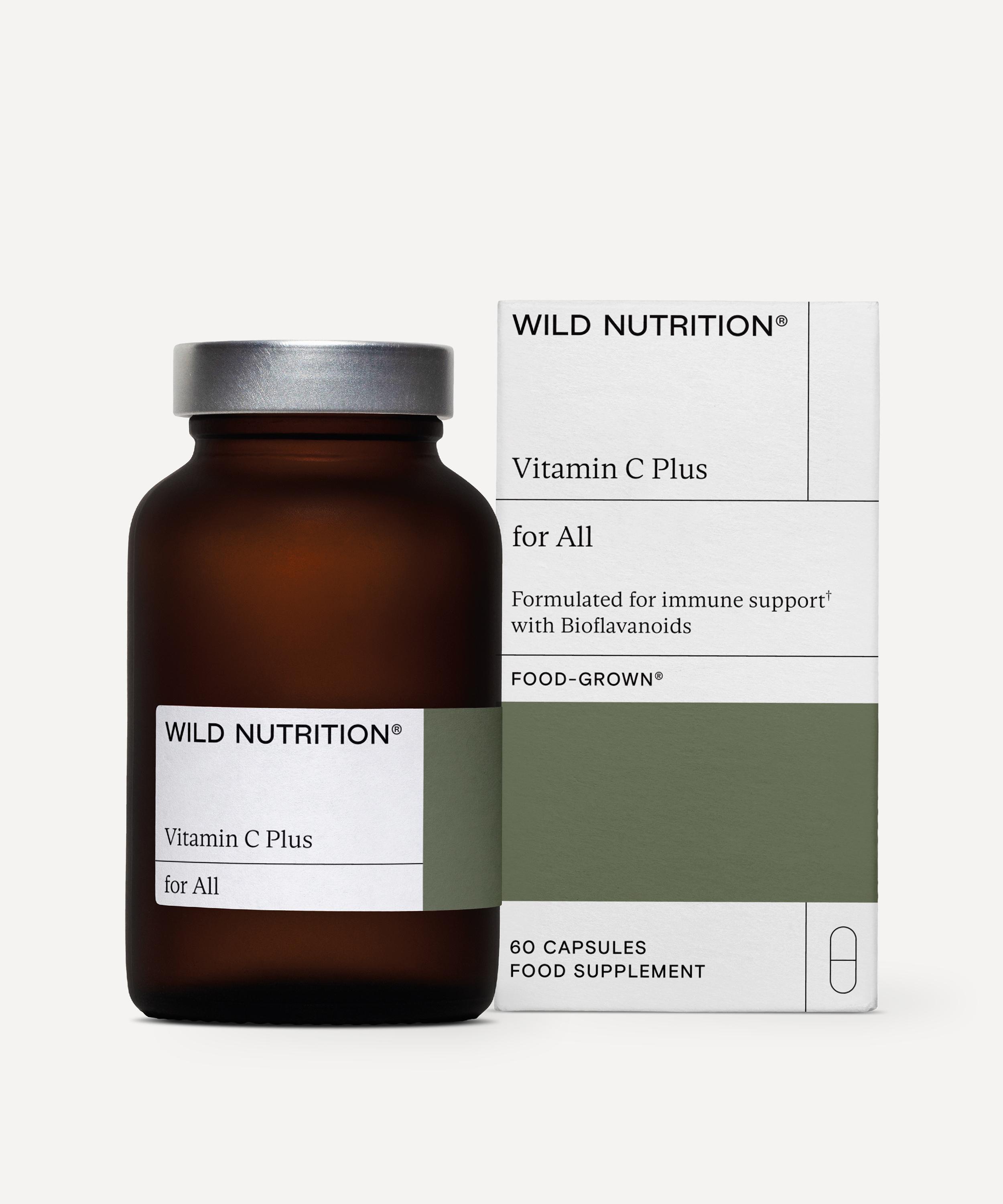 Wild Nutrition Food Grown Vitamin C Plus 60 Capsules