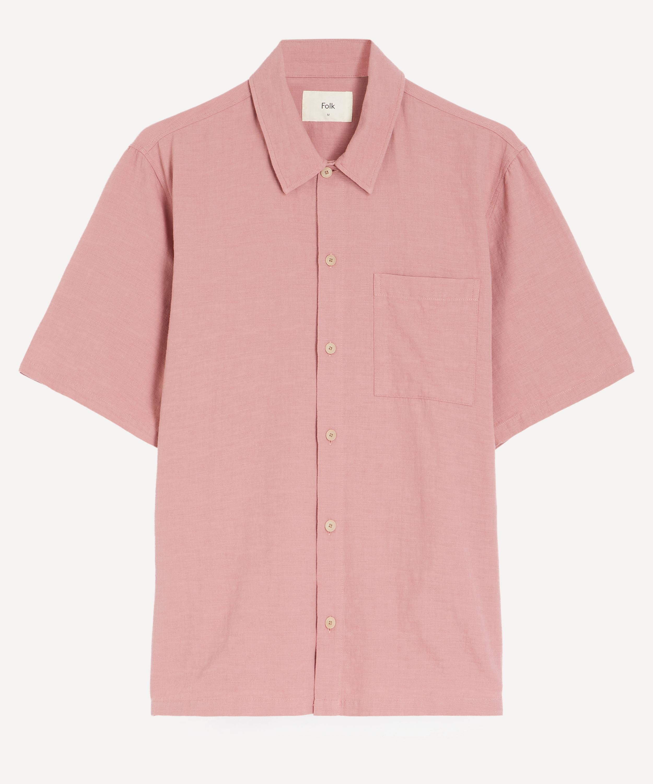 Folk Mens Gabe Short-sleeve Shirt In Multi
