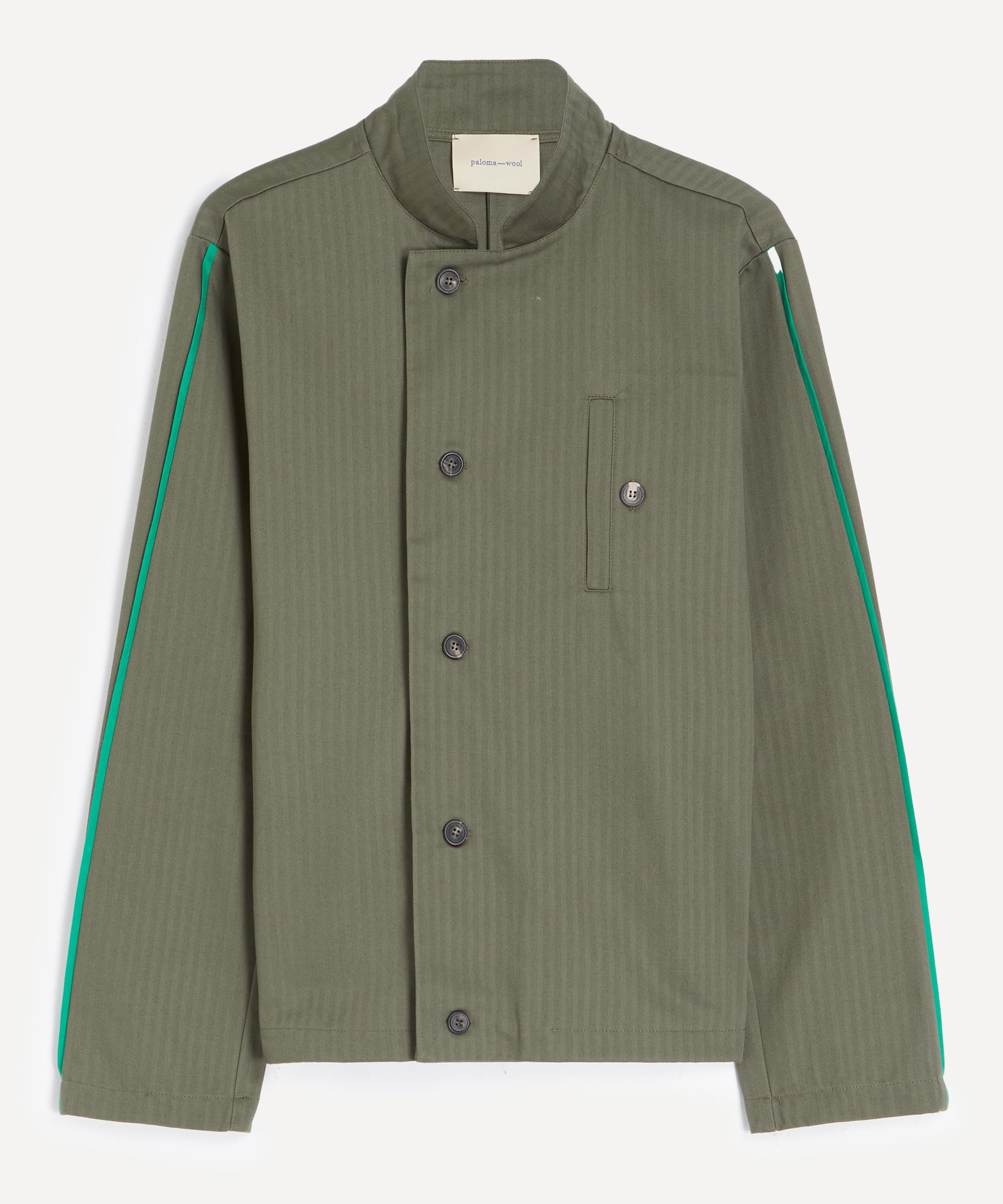 Paloma Wool Mens Audal Khaki Twill Jacket