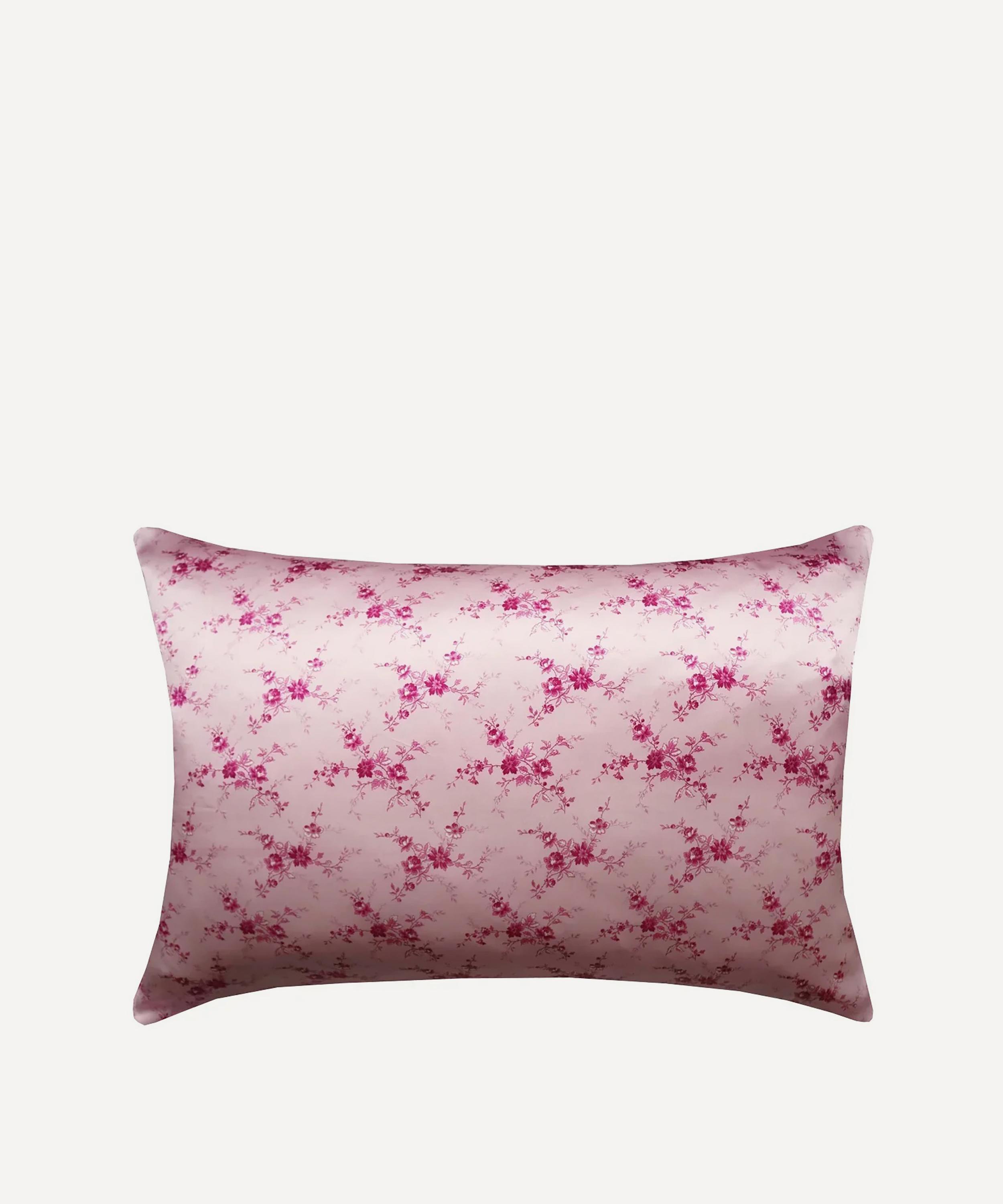 Coco & Wolf Amelie Luise Silk Pillowcase In Pink