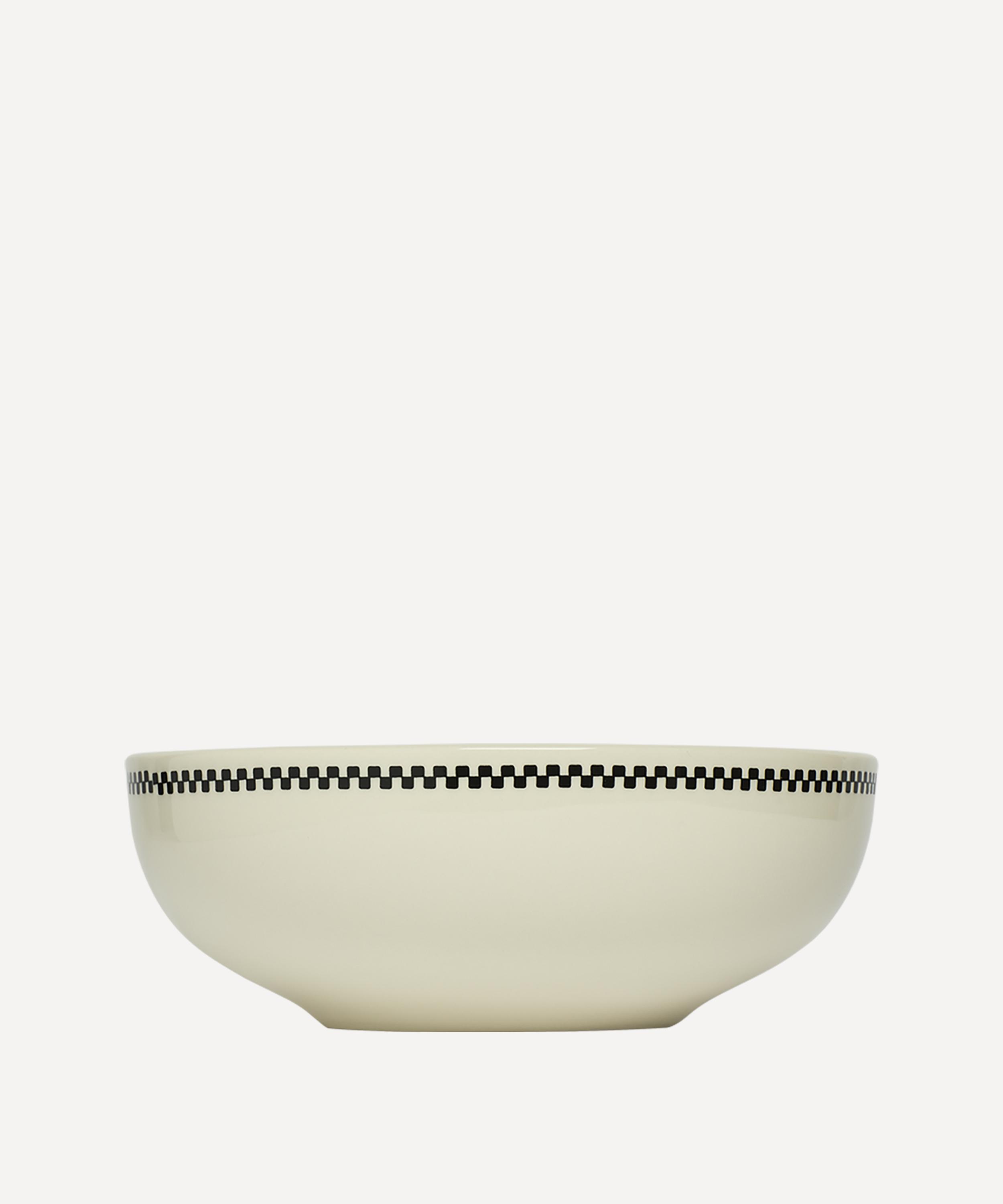 Fishs Eddy Checkerboard Pasta Bowl