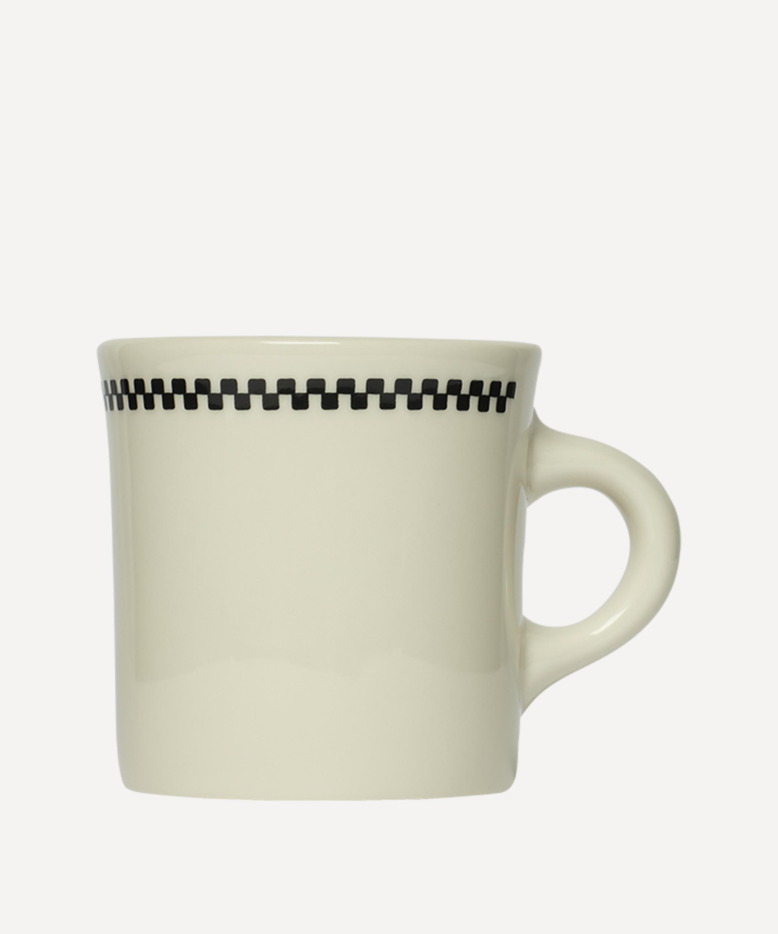 Fishs Eddy Checkerboard Diner Mug
