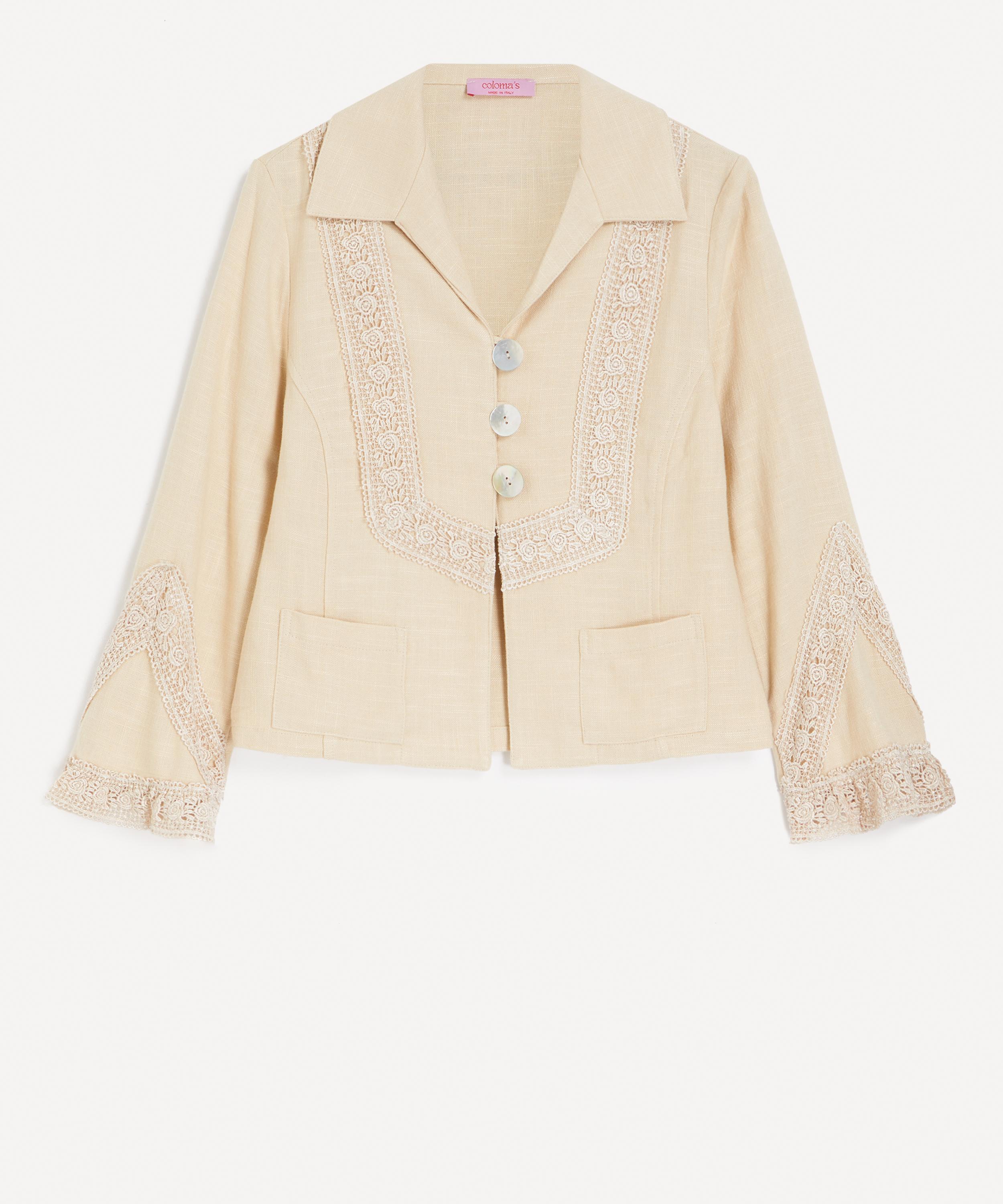 Coloma's Carlota Beige Jacket