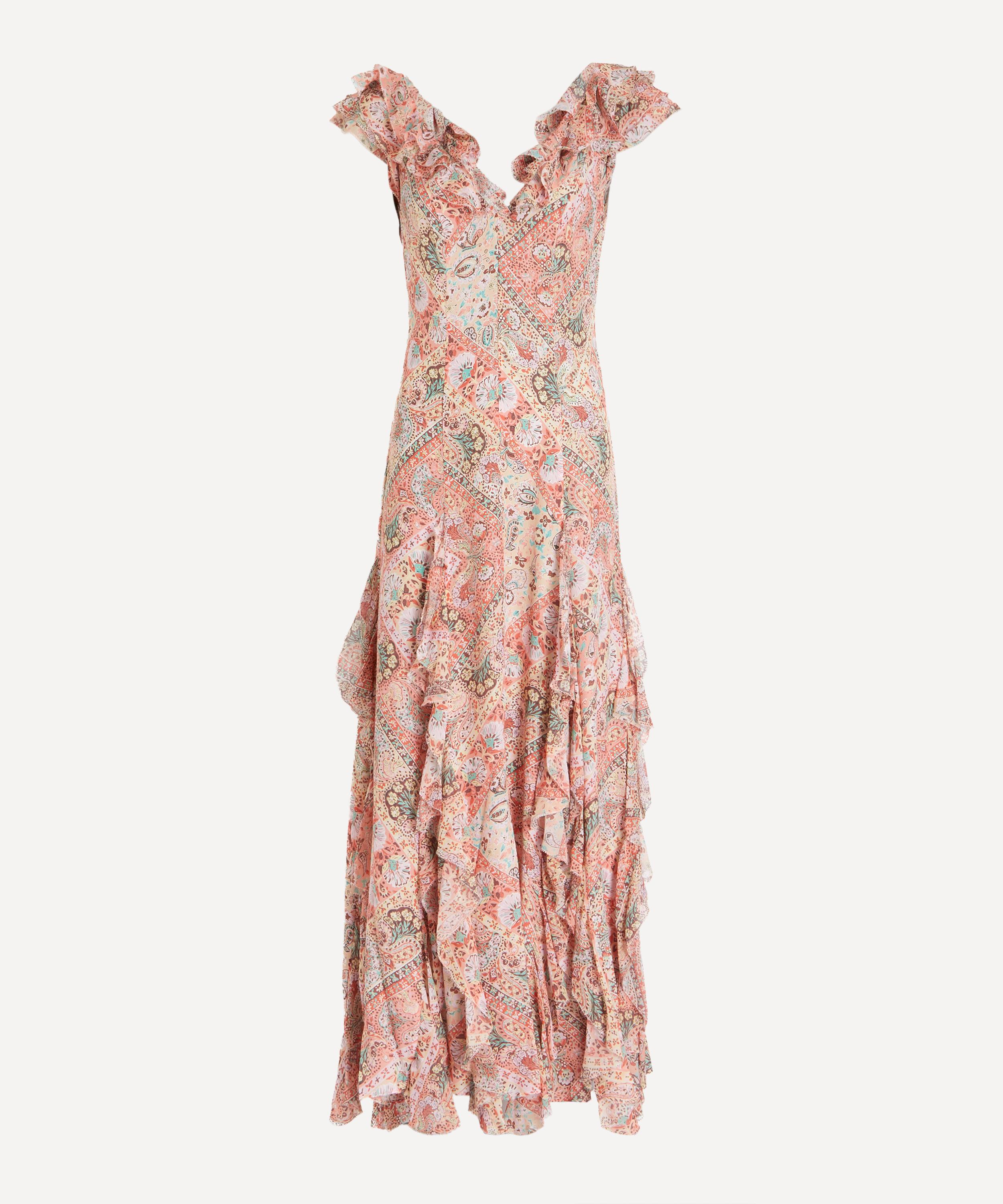 Rixo London Rixo Women's Ambika Chiffon Maxi Dress