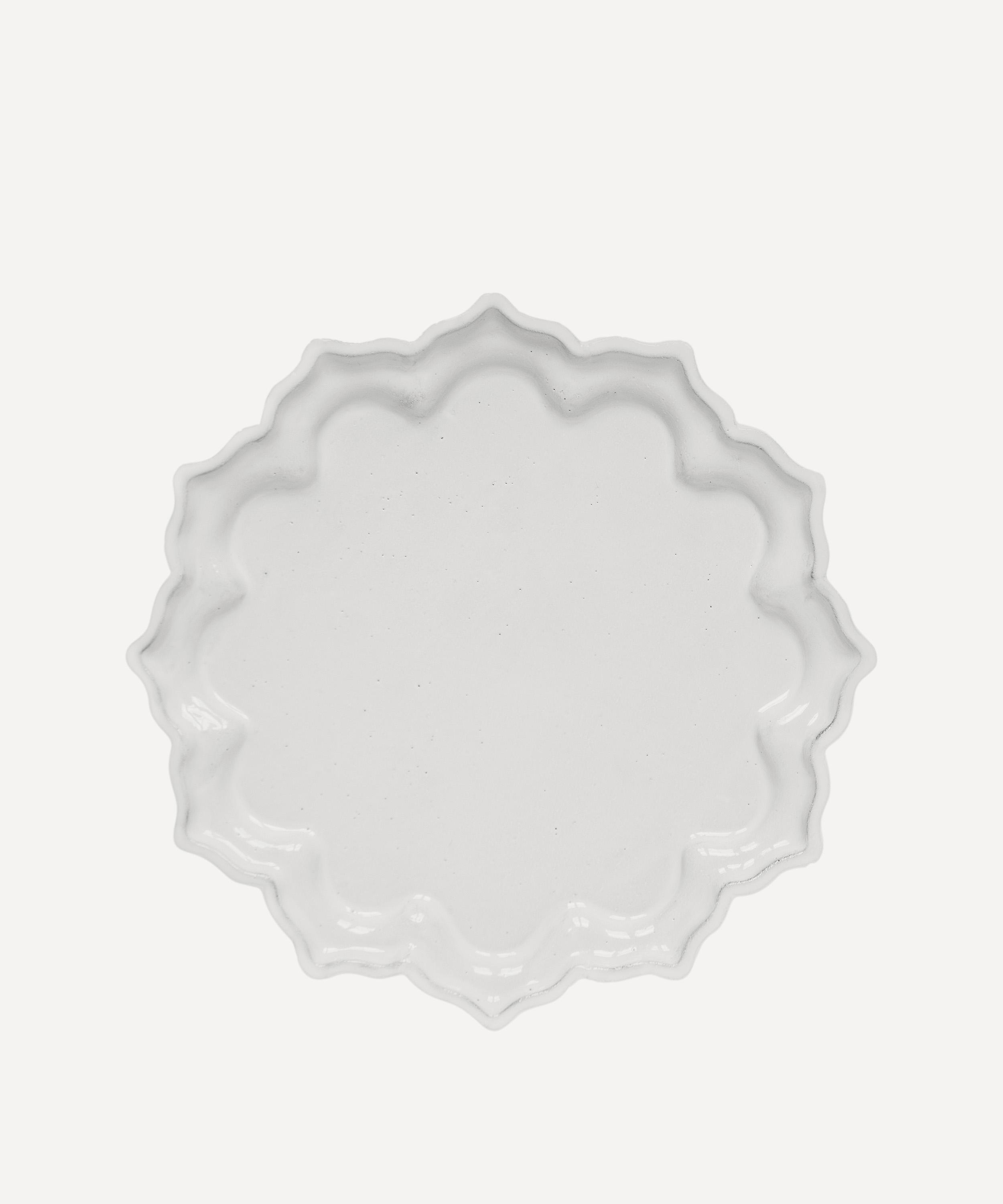 Astier De Villatte Istanbul Dinner Plate In White