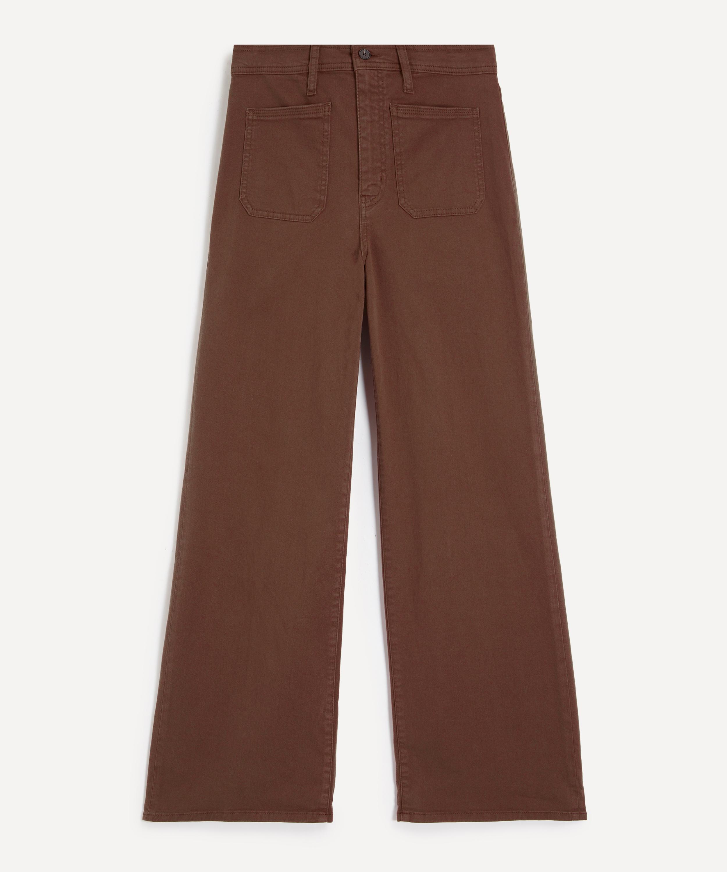 Frame Women's Le Slim Palazzo Harbor Pocket Jeans In Ledger