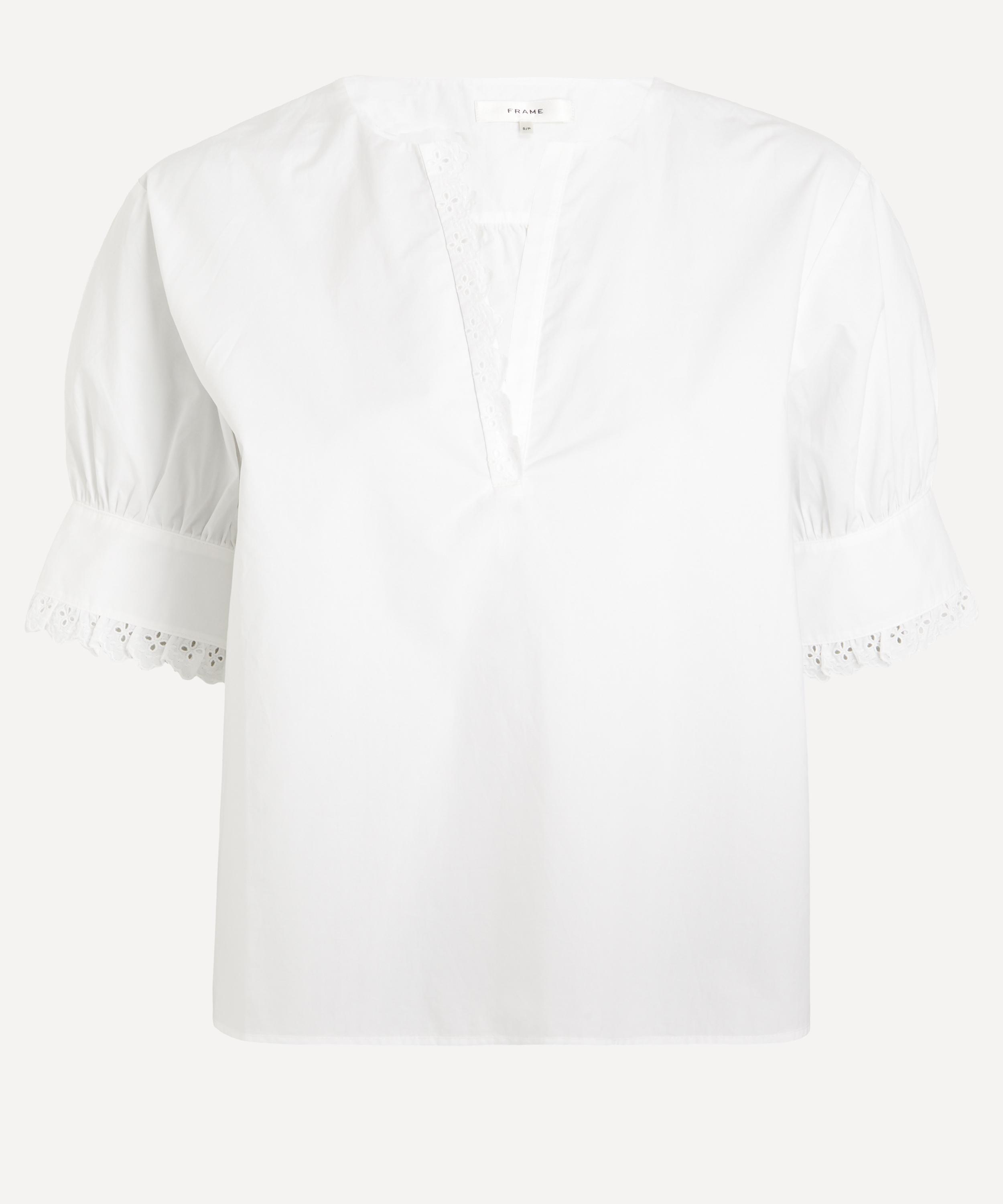 Frame Women's Keepsake Popover Top In White
