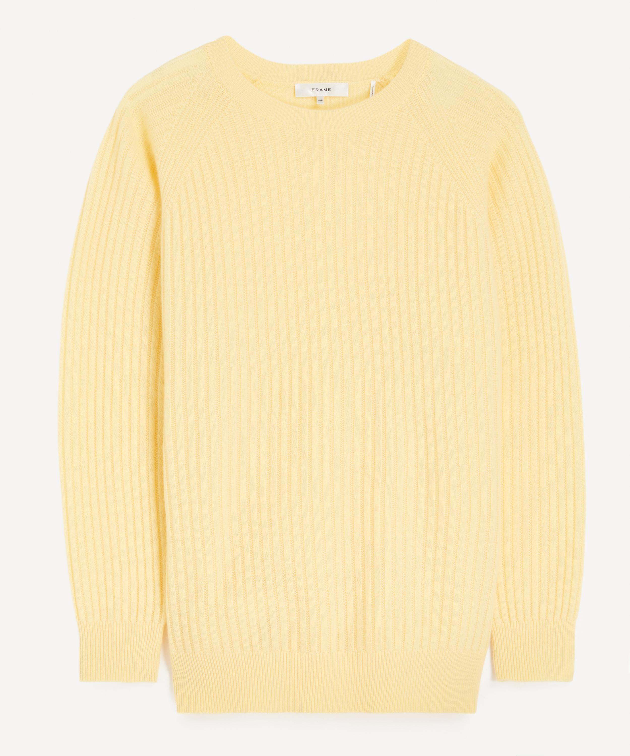 Frame Women's Cashmere Sunbeam Jumper In Yellow