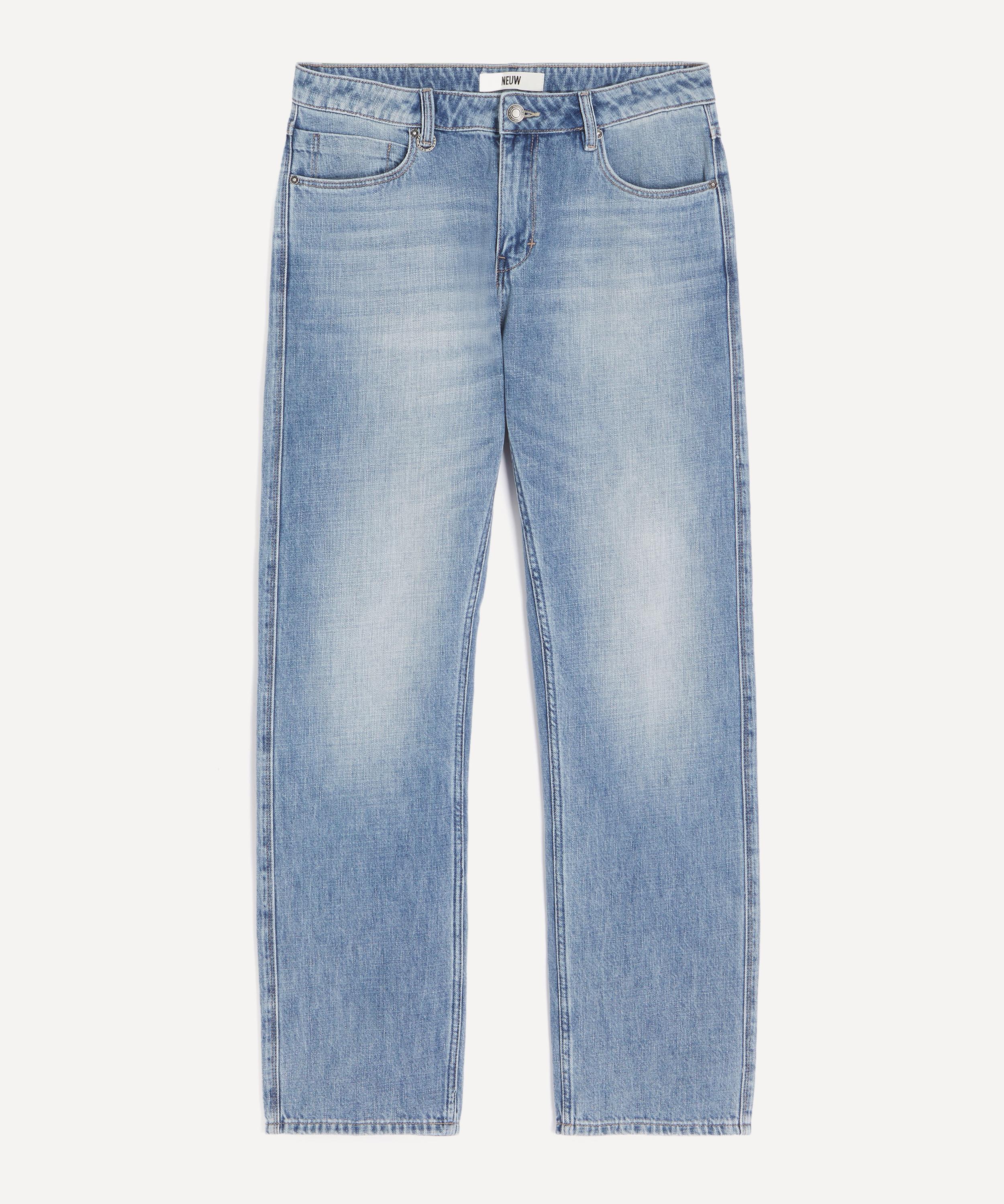 Neuw Mens Rebel Straight Jeans In Vision