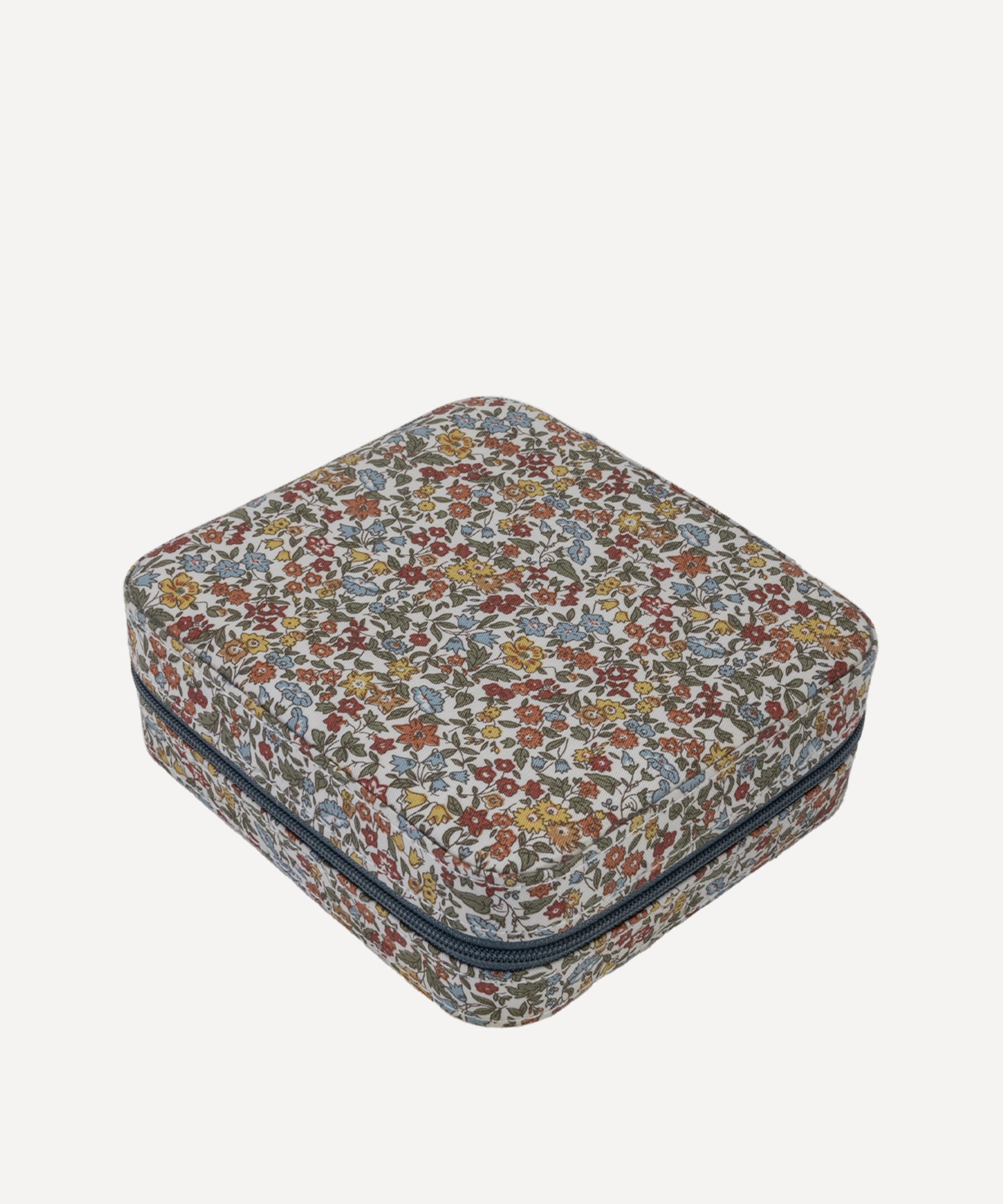 Bon Dep Ava Tana Lawn Cotton Octagon Jewellery Box In Multi