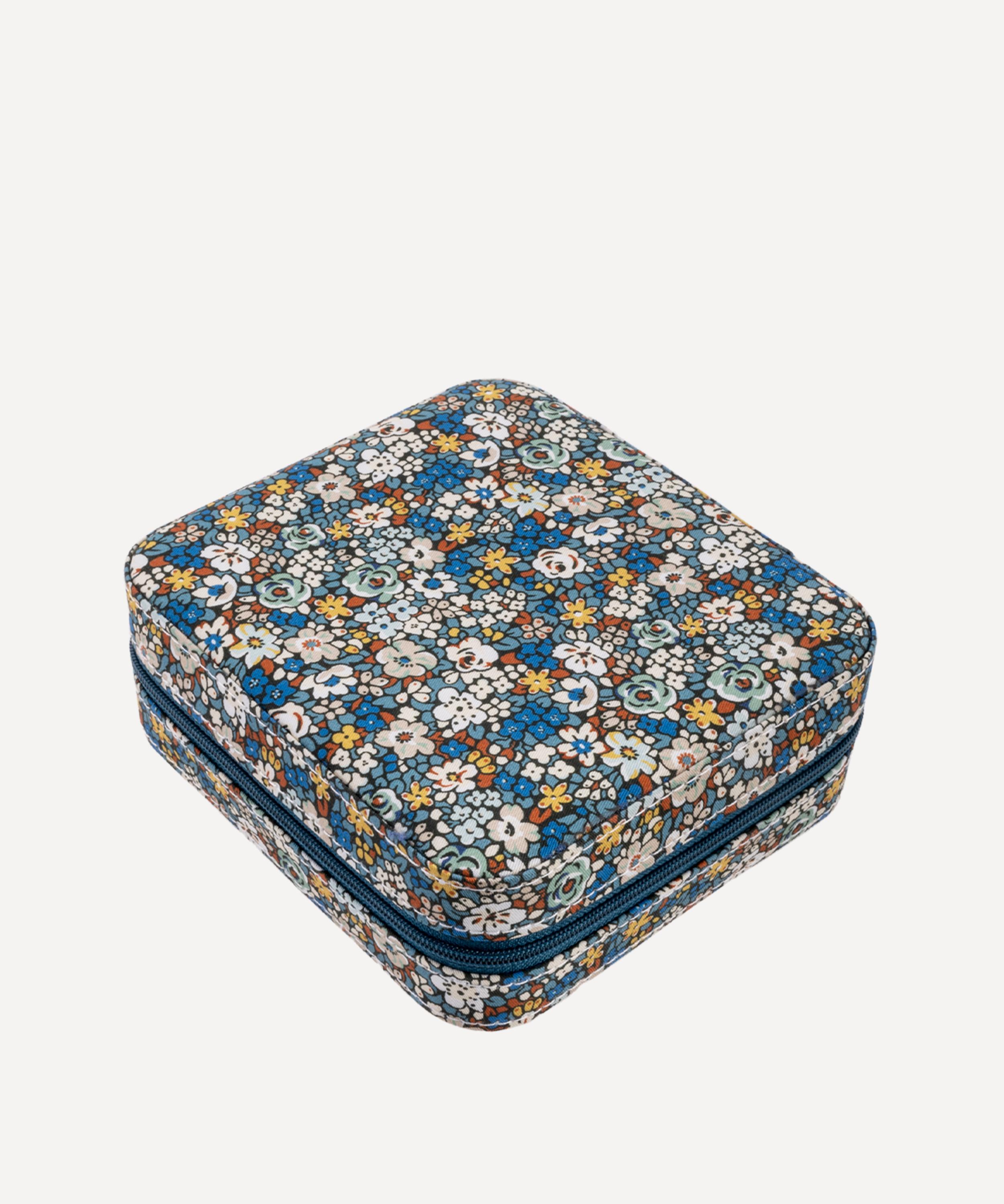 Bon Dep Emma Louise Tana Lawn Cotton Octagon Jewellery Box In Multi