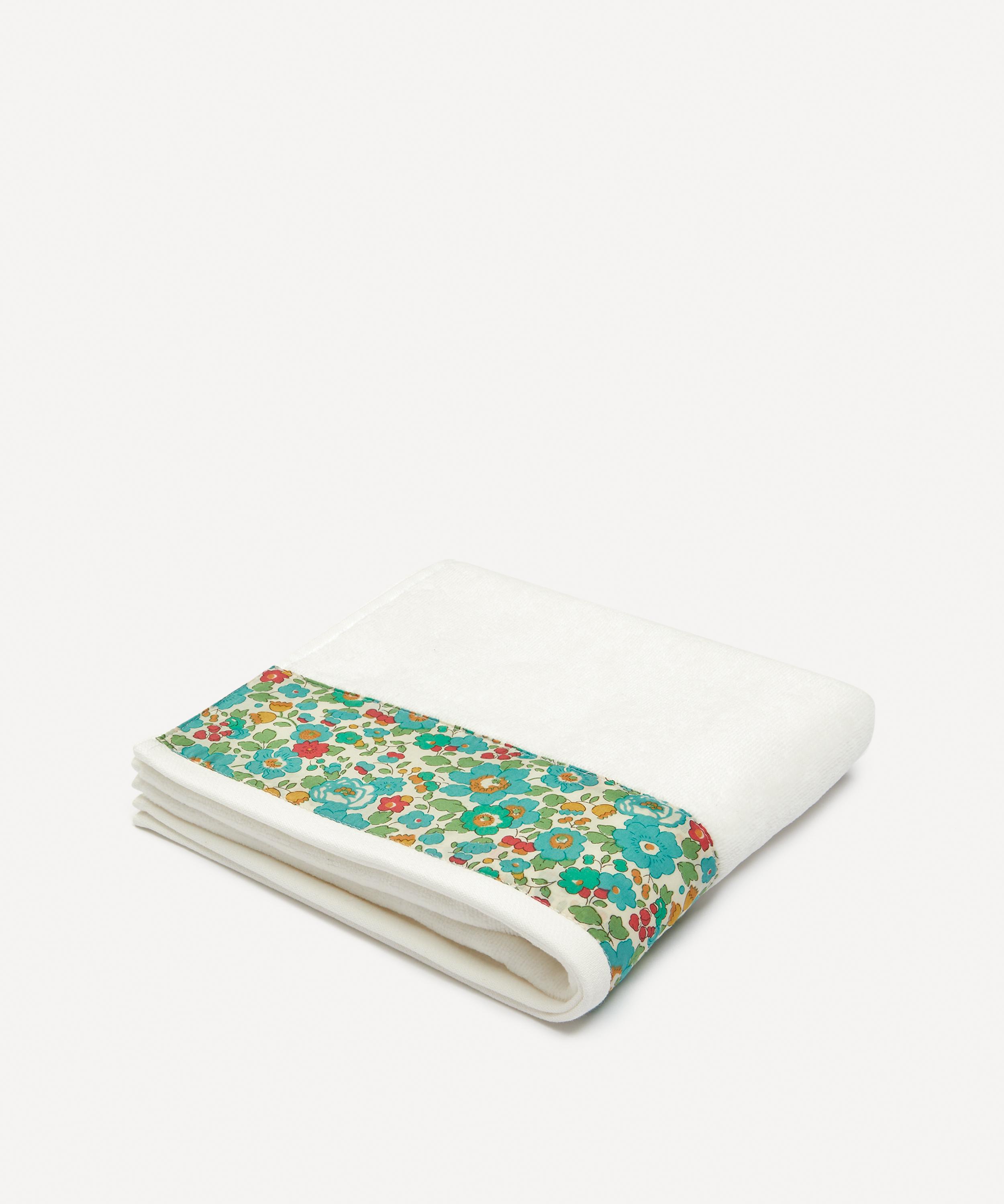 Liberty Betsy Hand Towel 50x90cm In Green