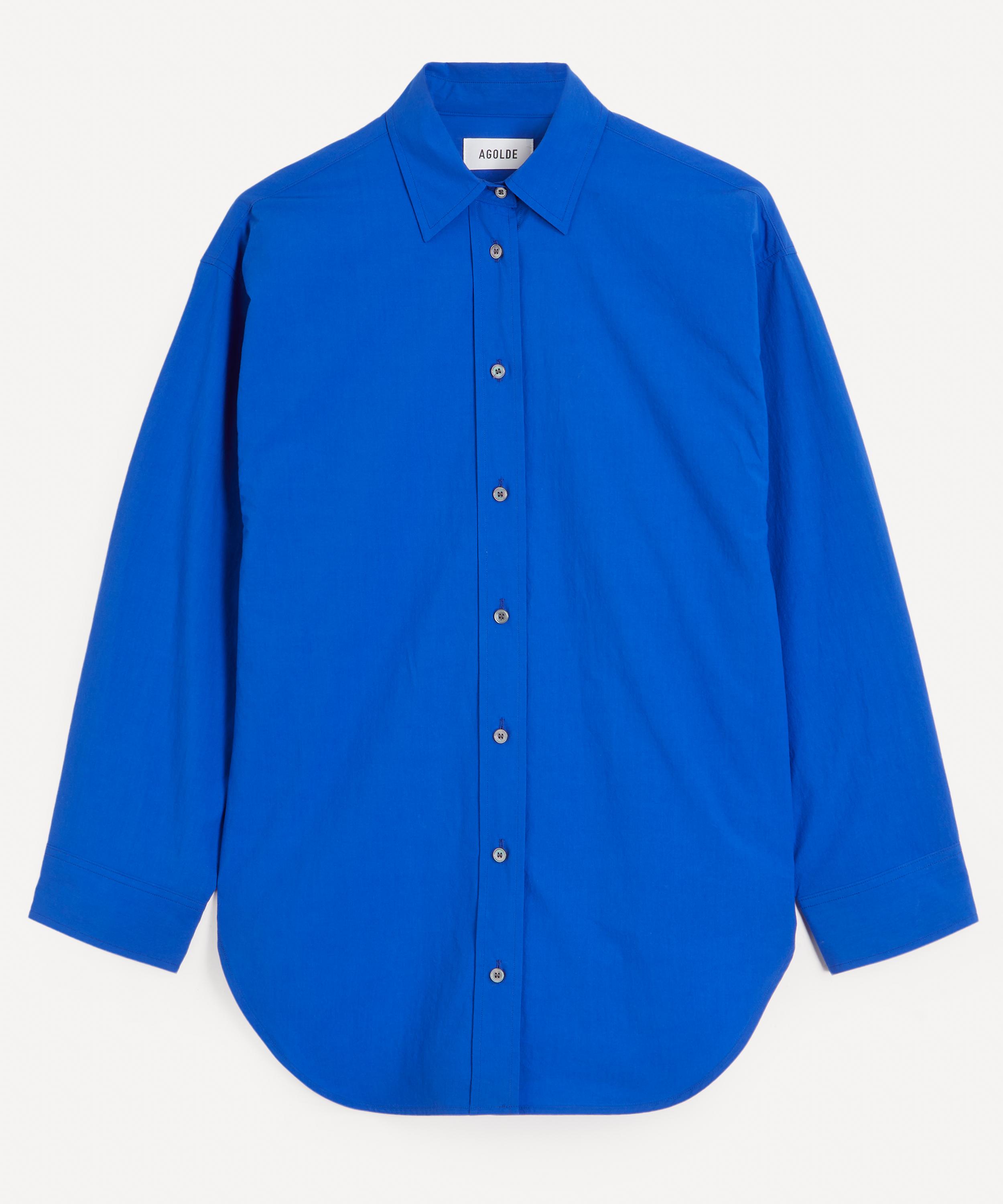 Agolde Women's Sona Cobalt Shirt