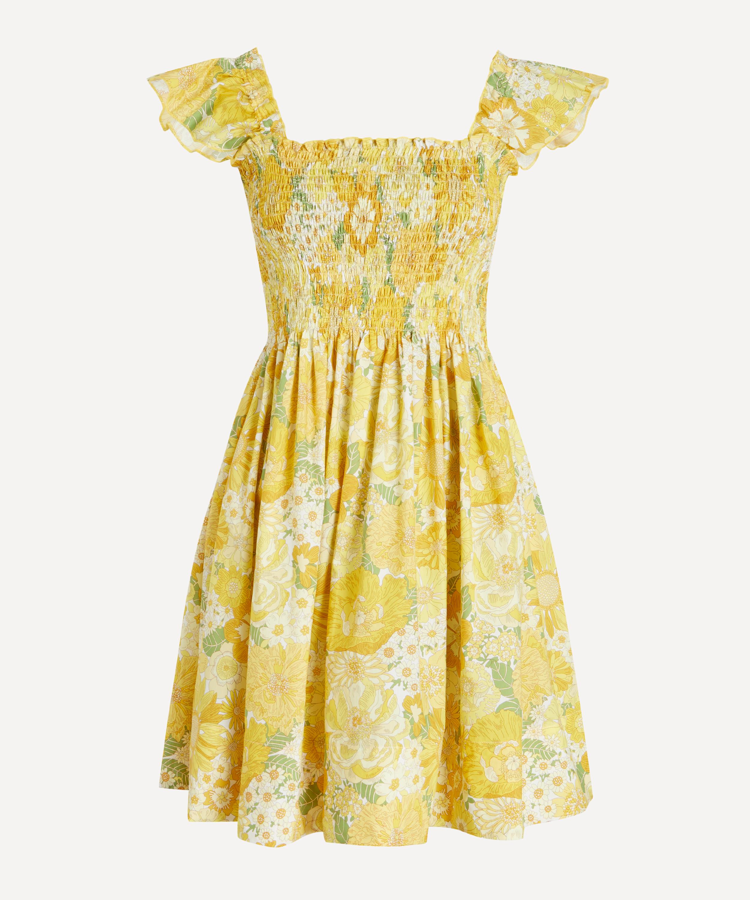 Liberty Women's Summers In The Sun Short Sun Dress In Yellow