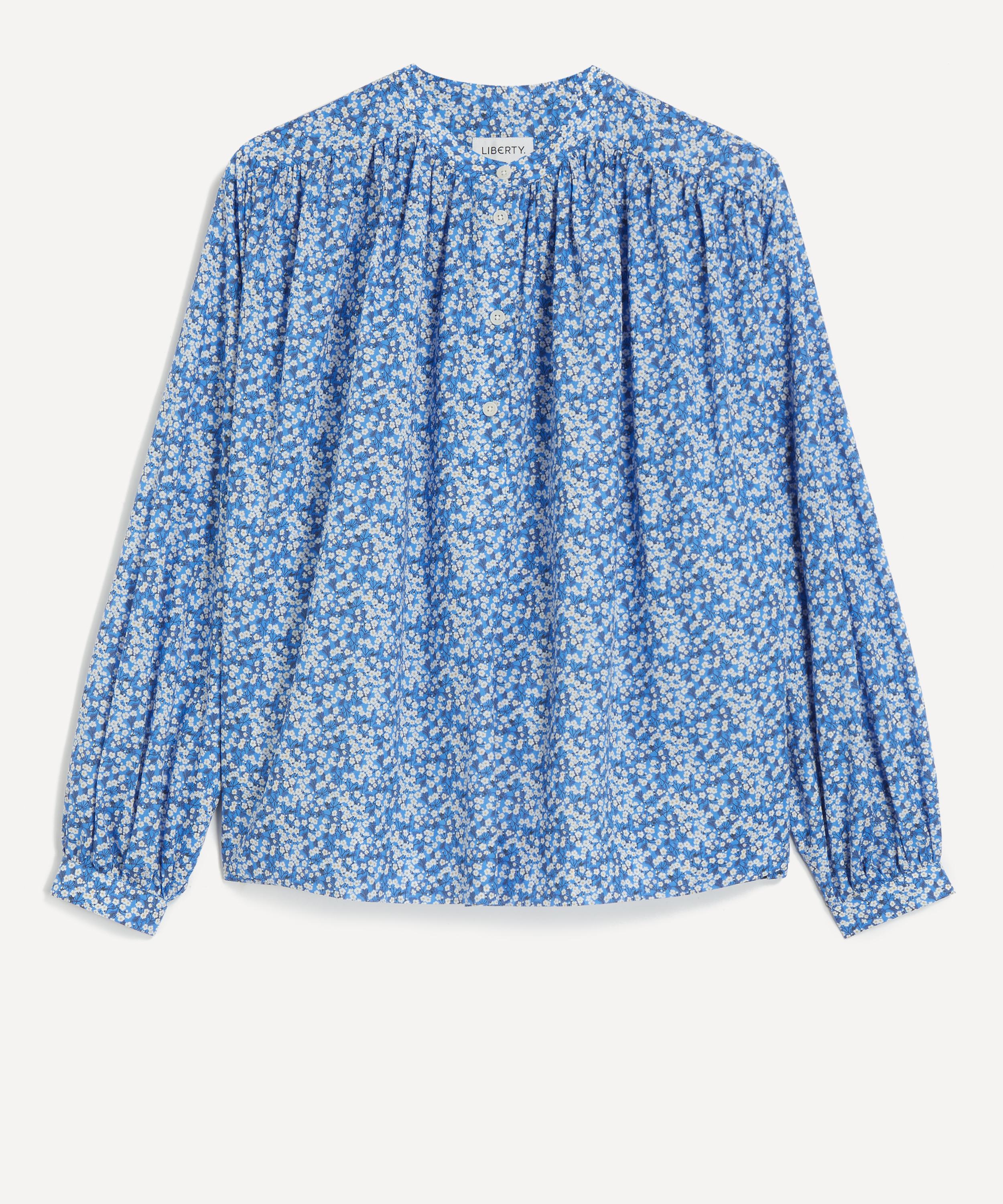 Liberty Women's Mitsi Valeria Boho Shirt In Blue