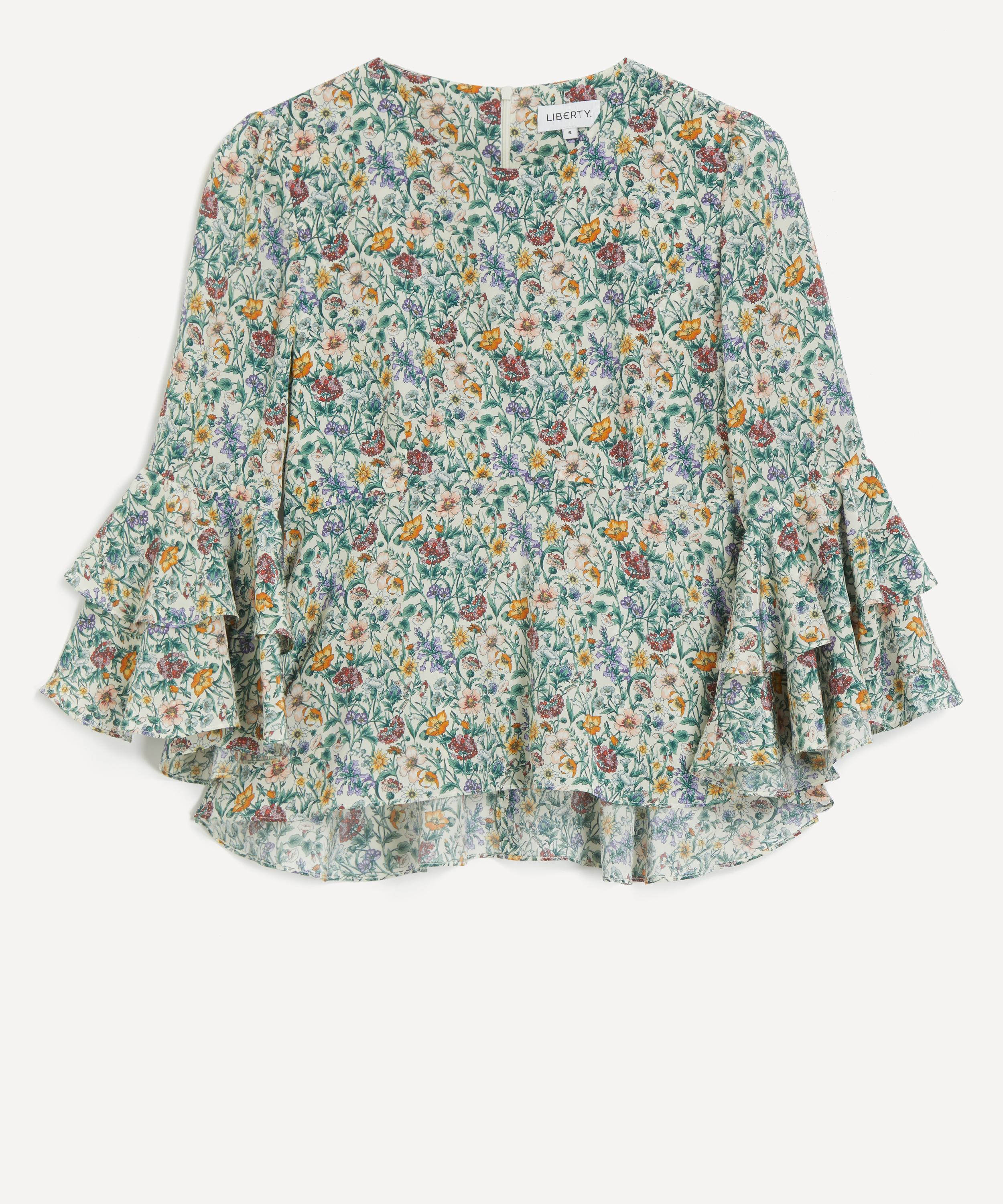 Liberty Women's Rachel Meadow Silk Gala Top