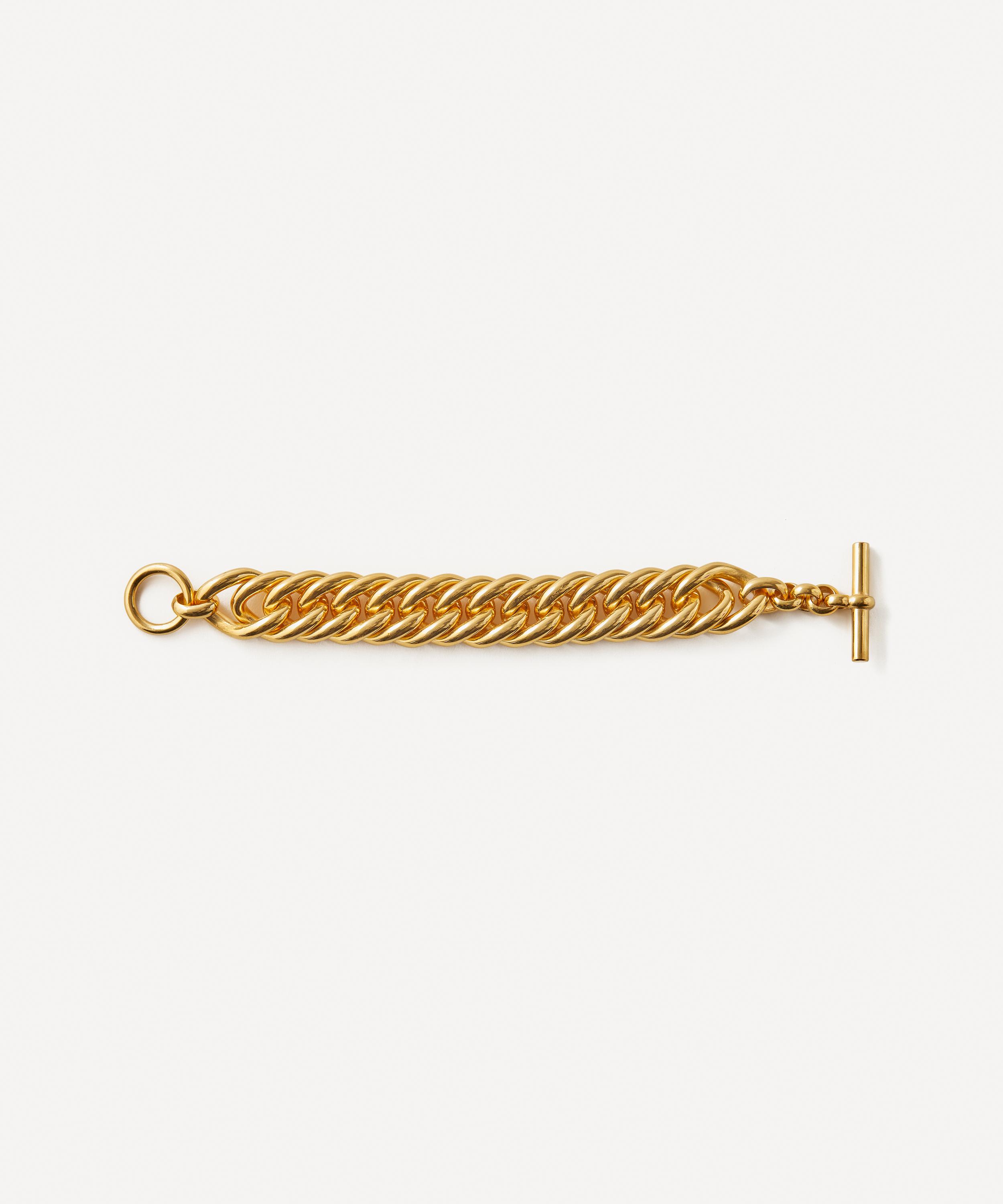 Tilly Sveaas 18ct Gold-plated Giant Curb Link Bracelet