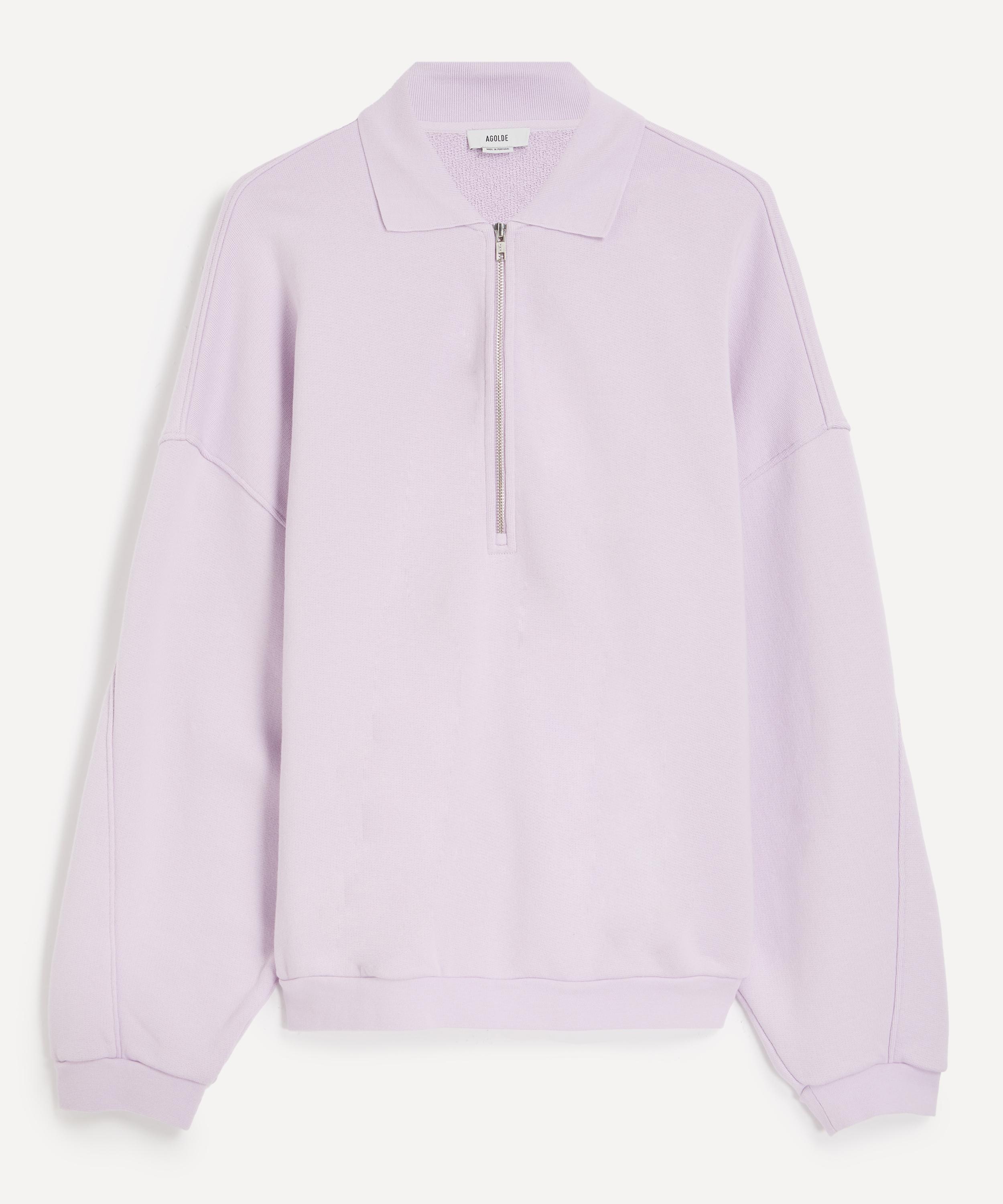 Agolde Pace Sweatshirt In Pink
