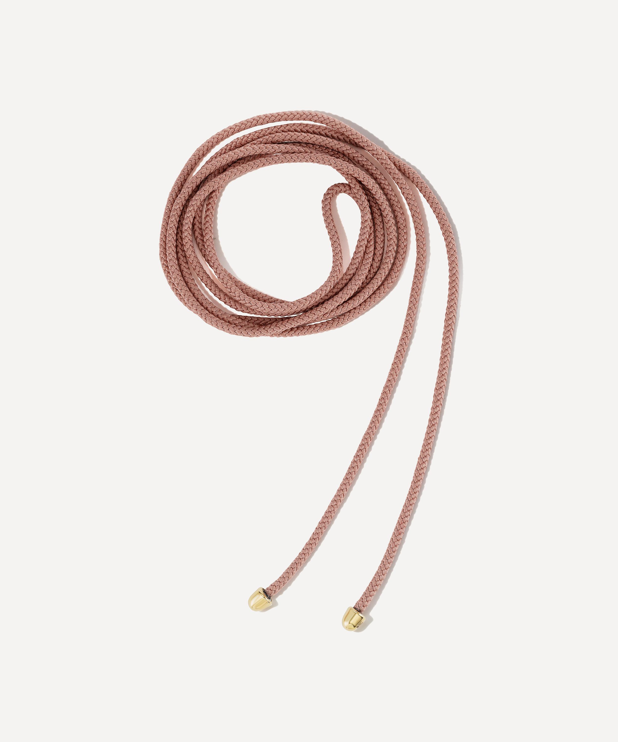 Marla Aaron Knot The String Project Necklace In Melba