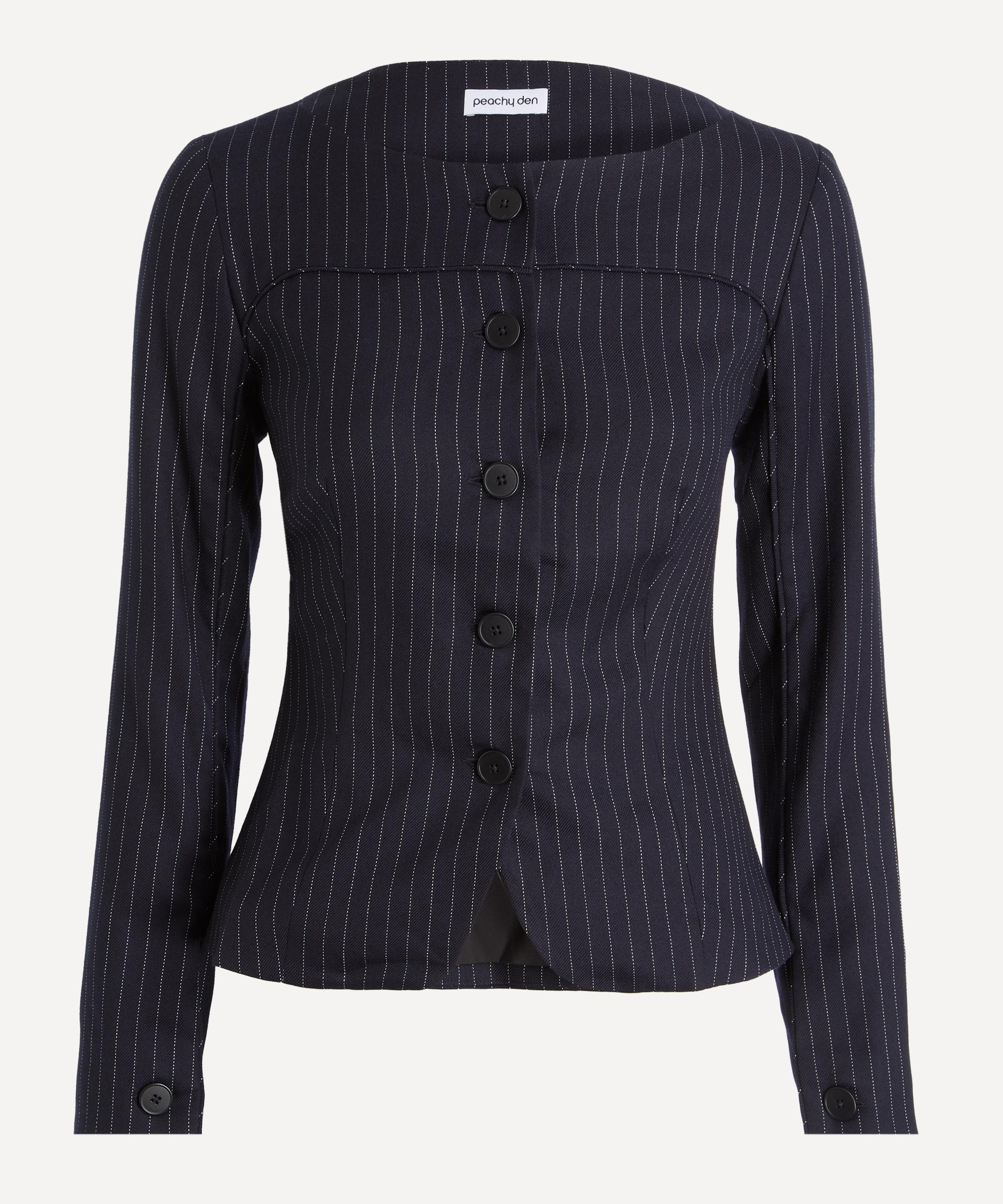 Peachy Den Women's Bardot Top In Ink