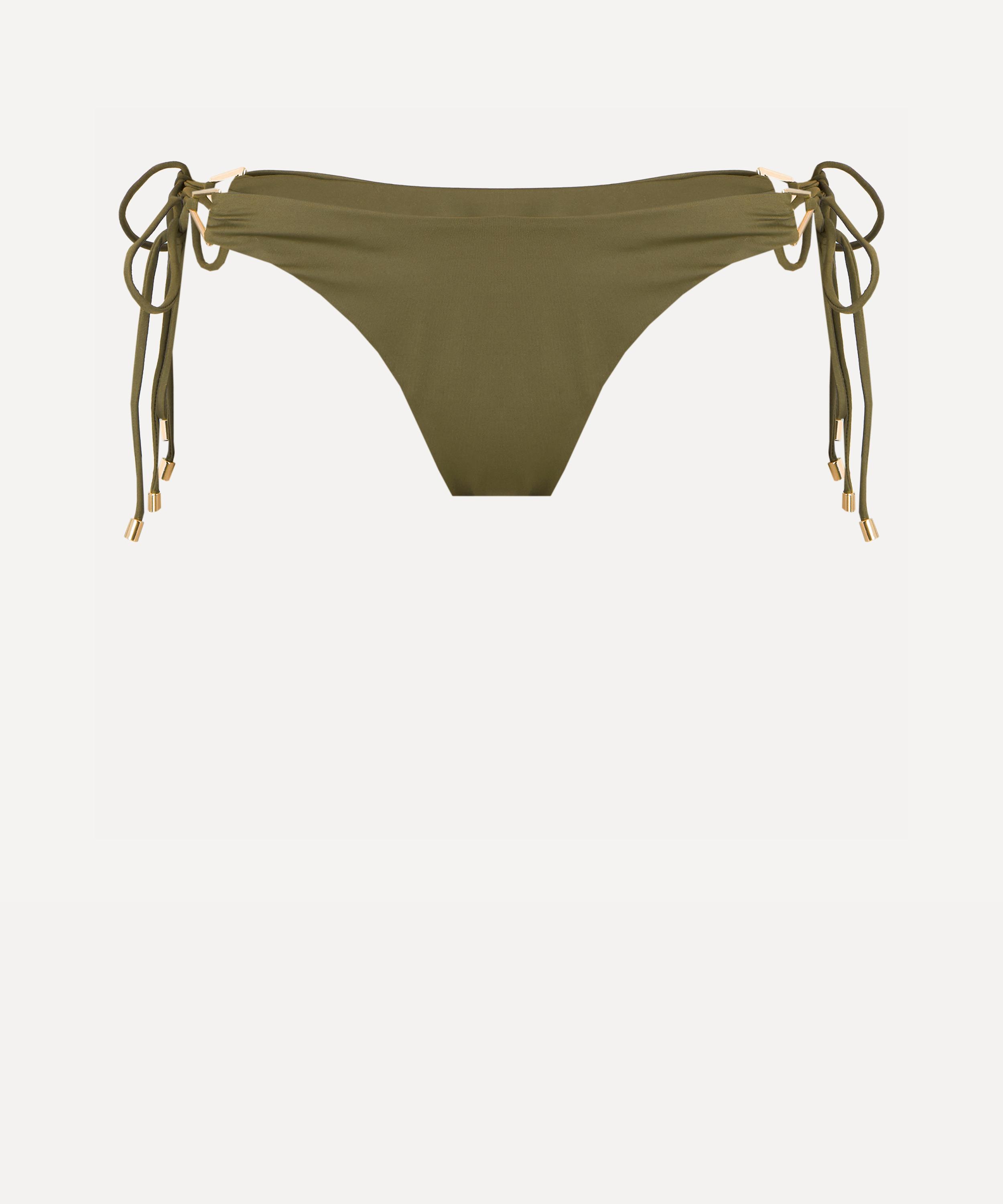 Away That Day Women's Gili Juniper Green Bikini Bottoms