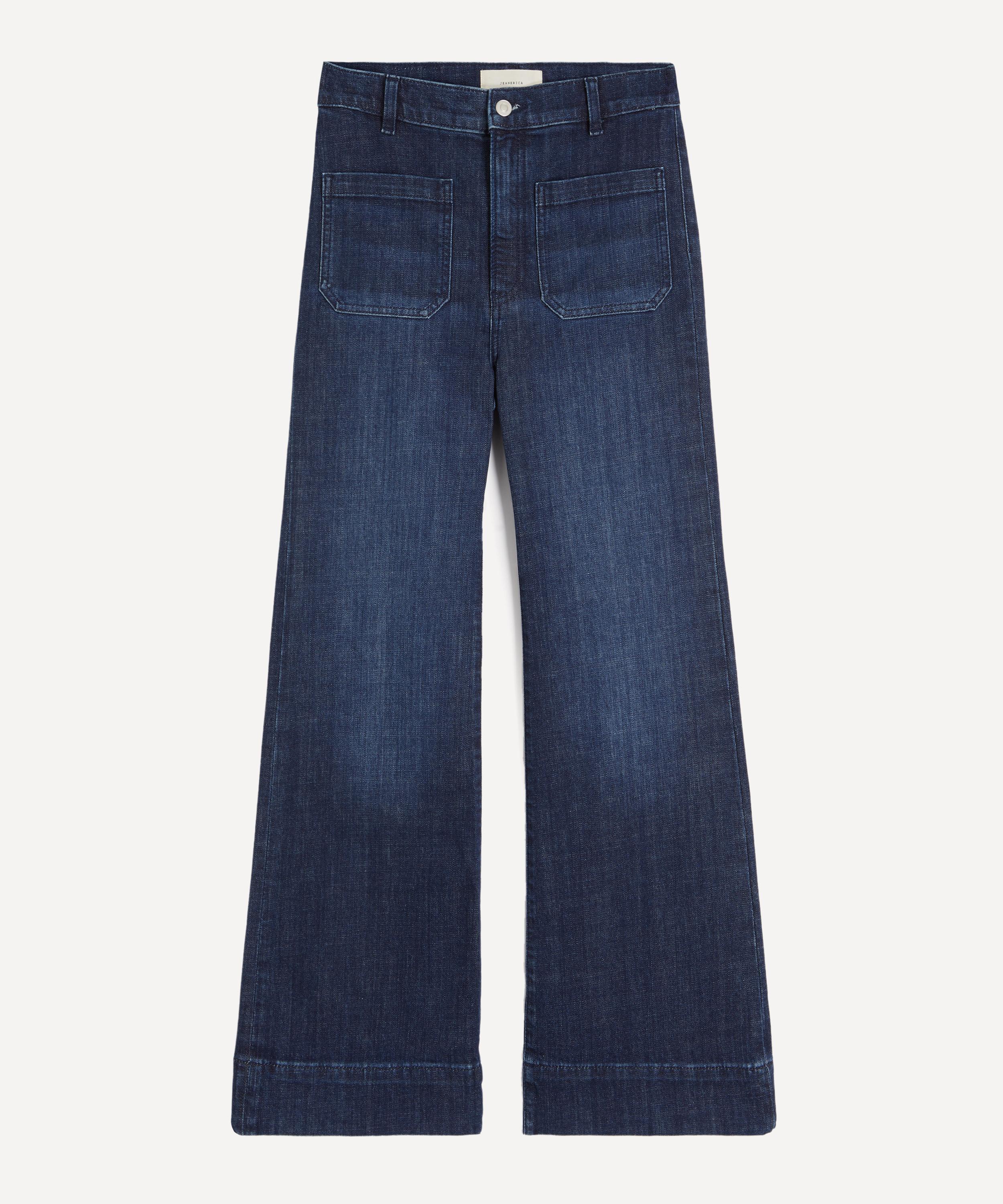 Jeanerica Women's St Monica Wide-leg Jeans In Midnight Vintage