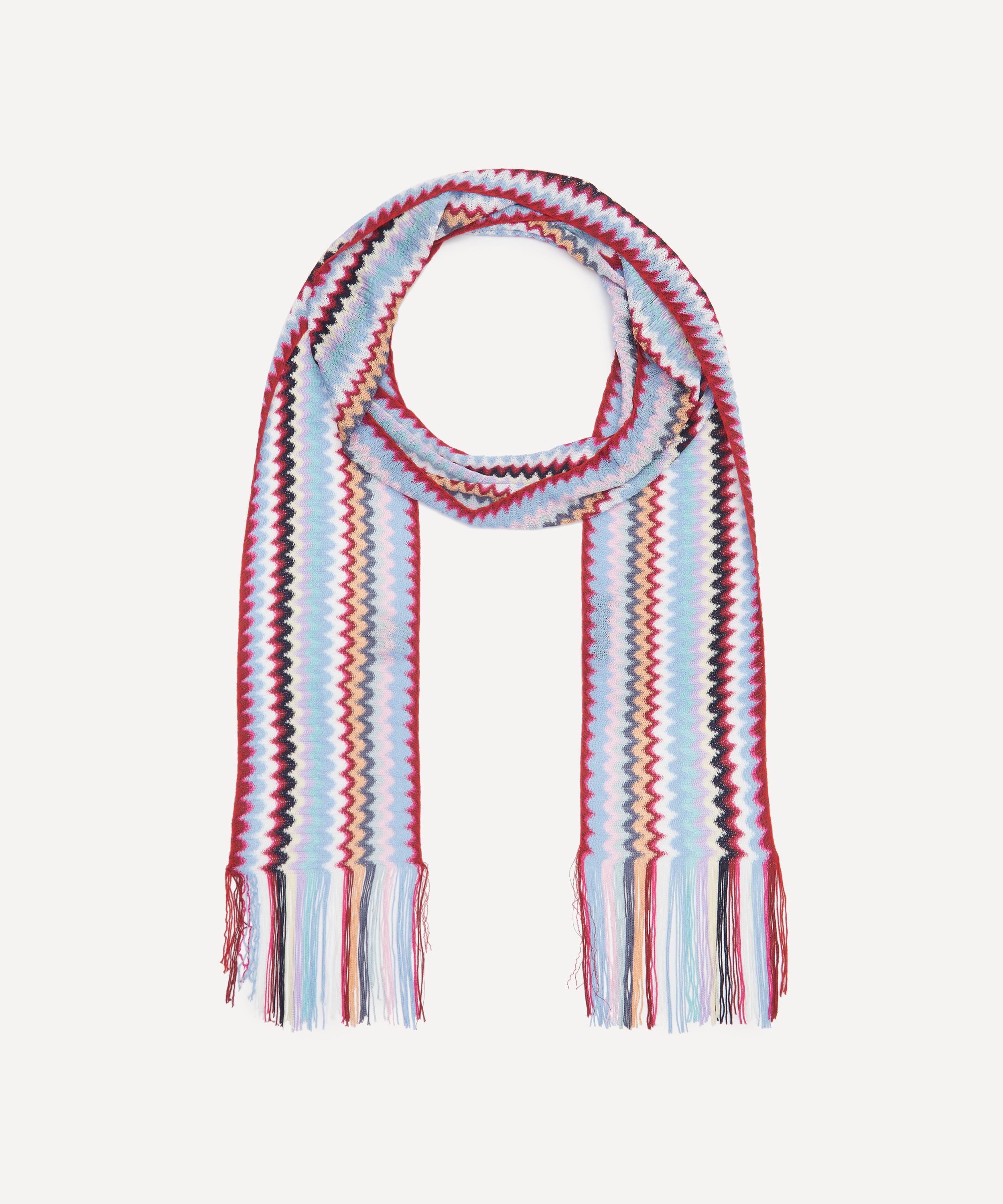 Missoni Women's Fringed Zig-zag Viscose Scarf In Multi