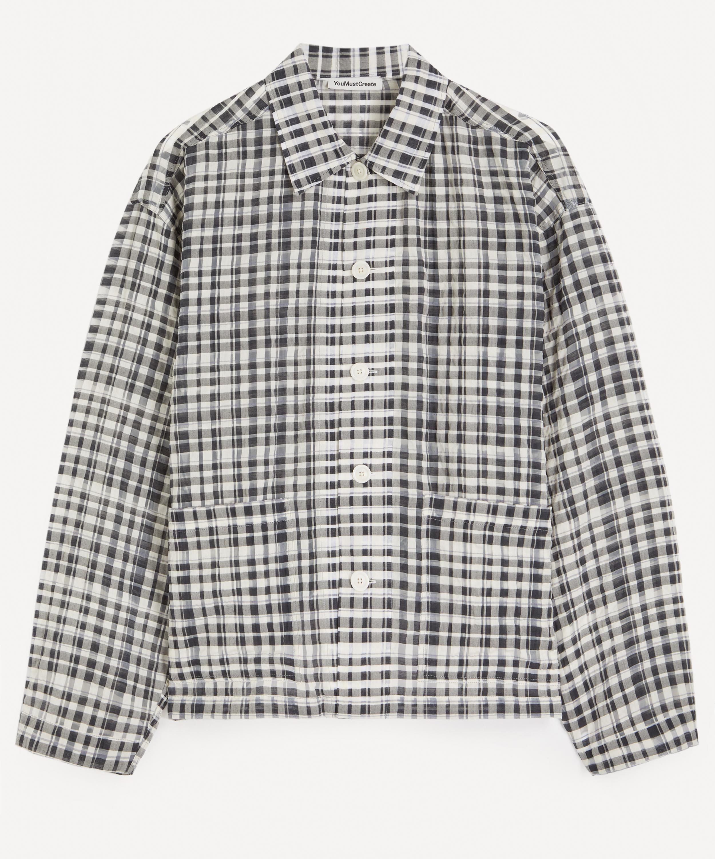 Ymc You Must Create Ymc Mens Charcoal Pj Overshirt