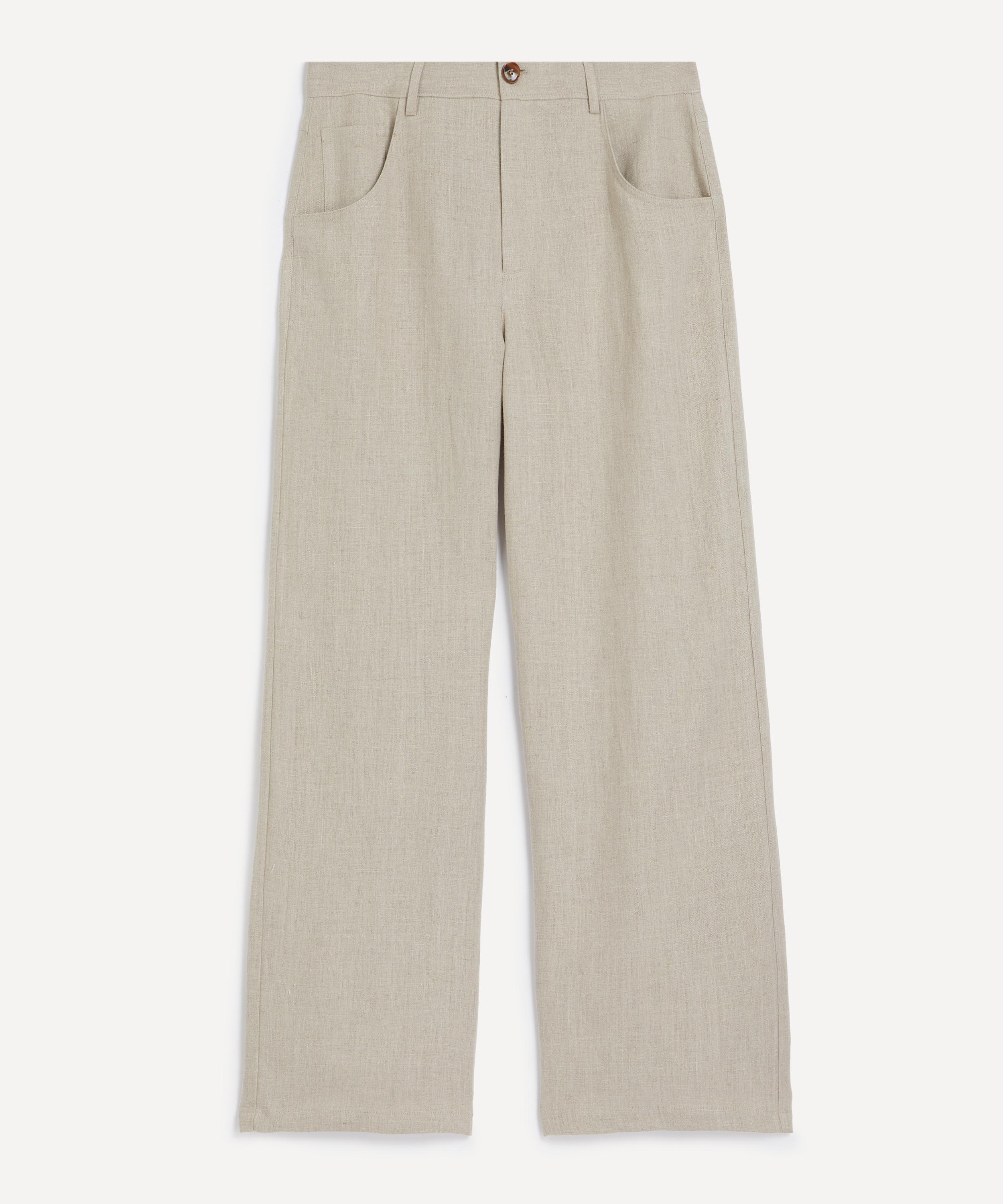 Séfr Sefr Mens Arno Trousers In Gray