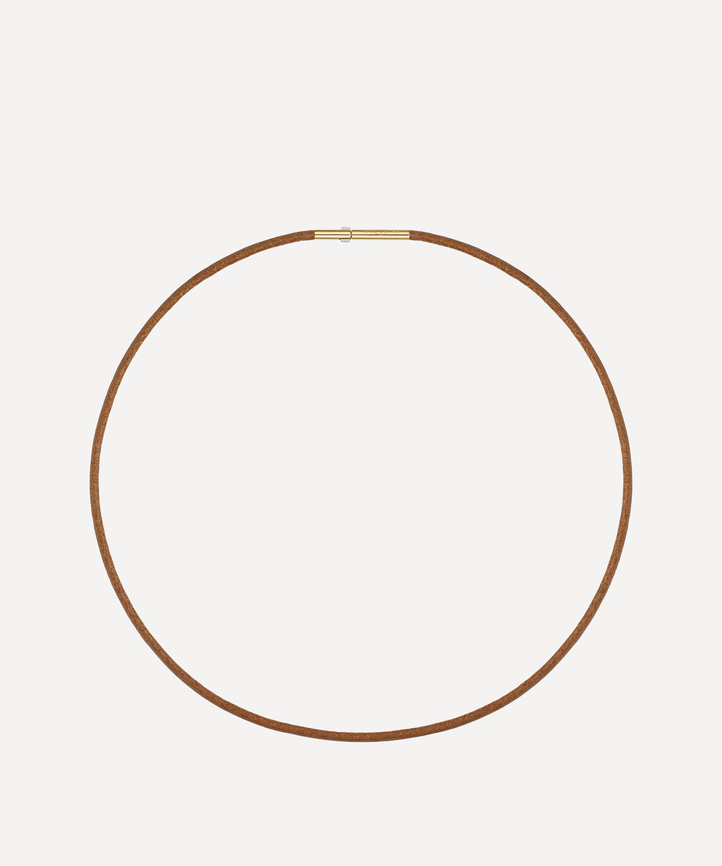 Marie Lichtenberg 18ct Gold 51cm Natural Micro Lasso