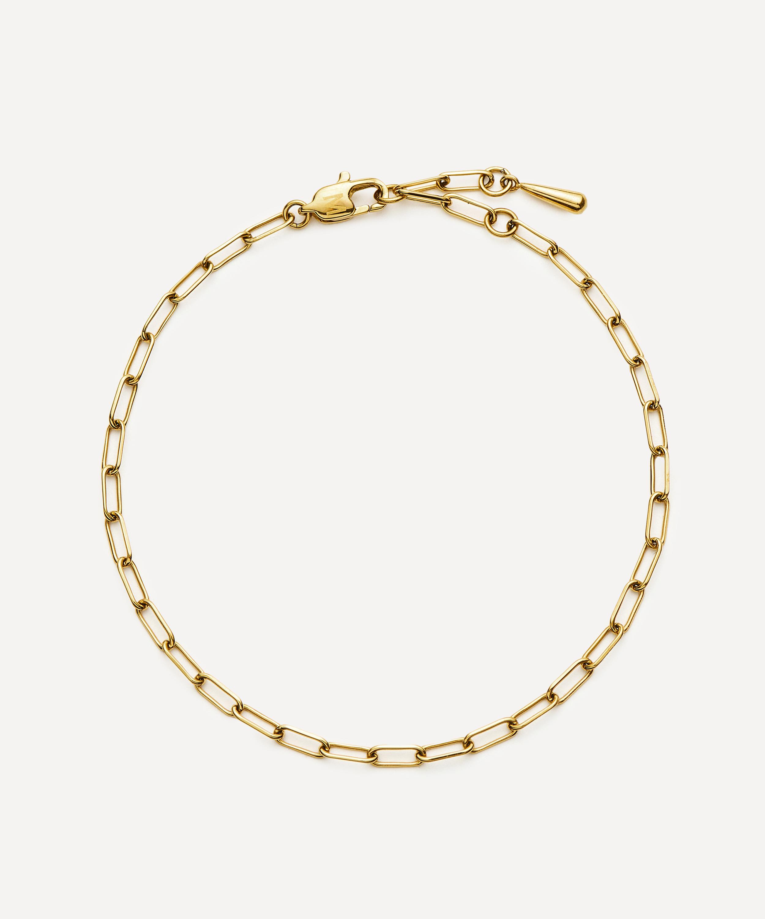 Missoma 18ct Gold-plated Mini Paperclip Chain Bracelet