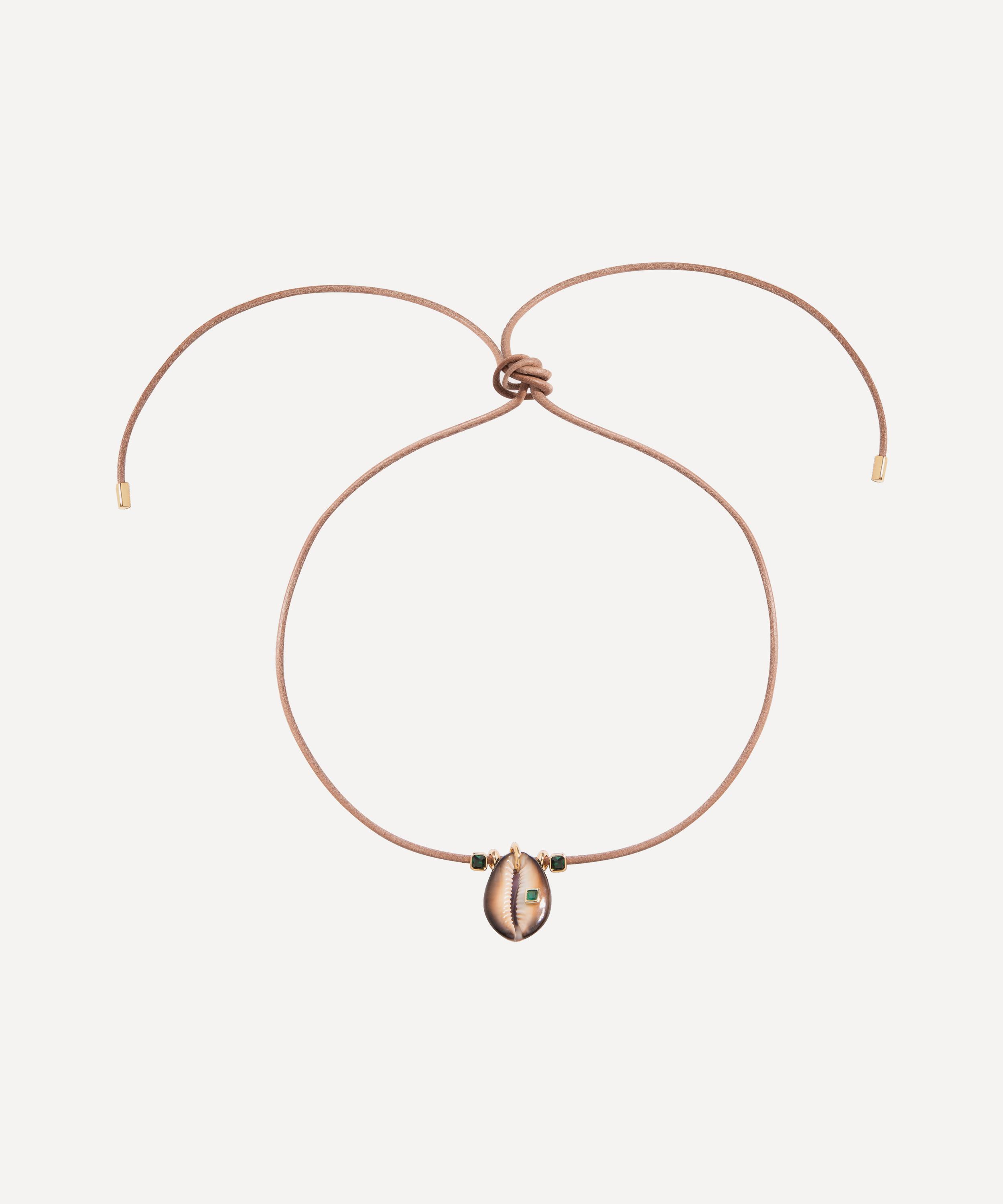 Martha Calvo 14ct Gold-plated Raya Cord Necklace