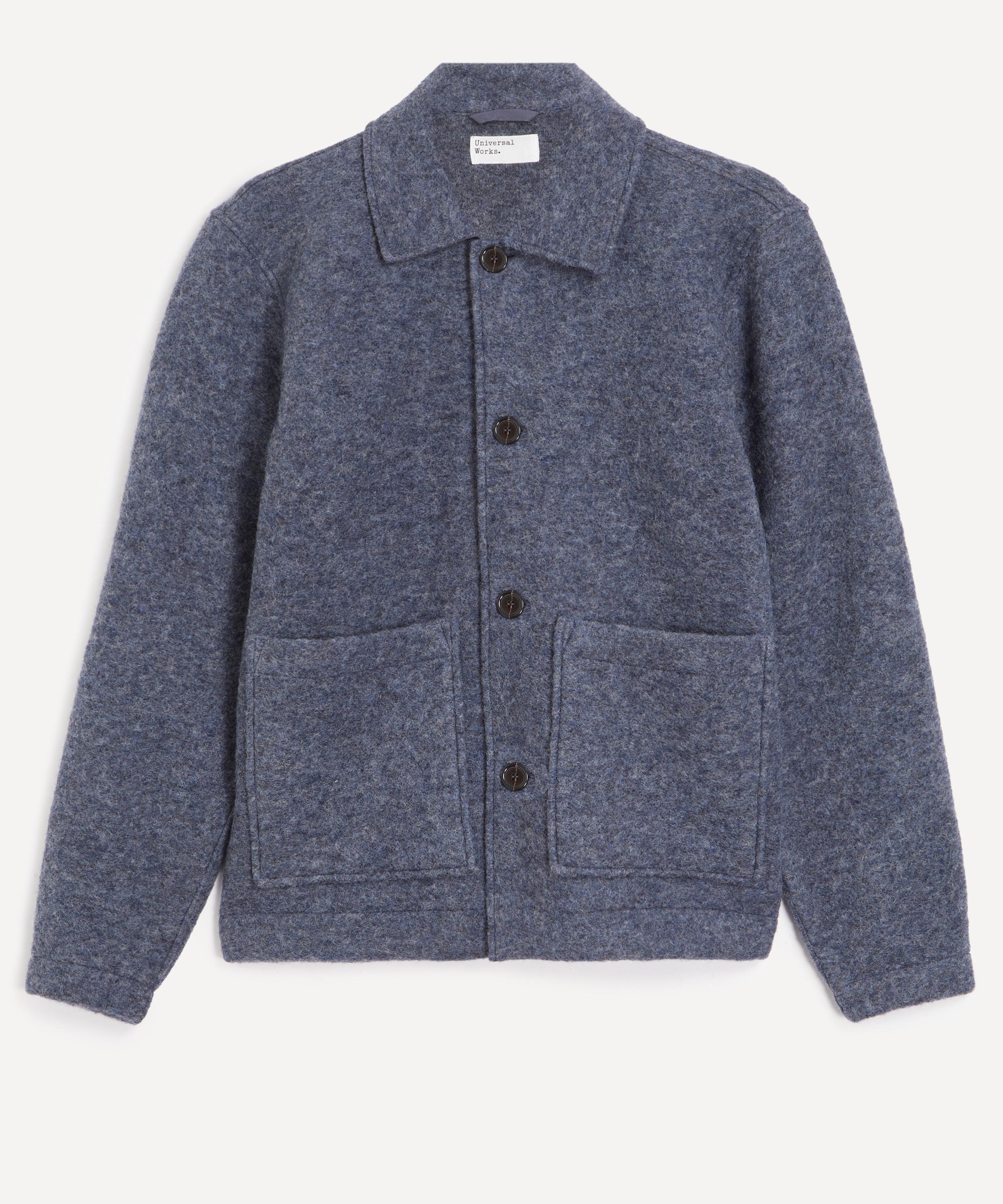 Universal Works Mens Slate Blue Rams Jacket