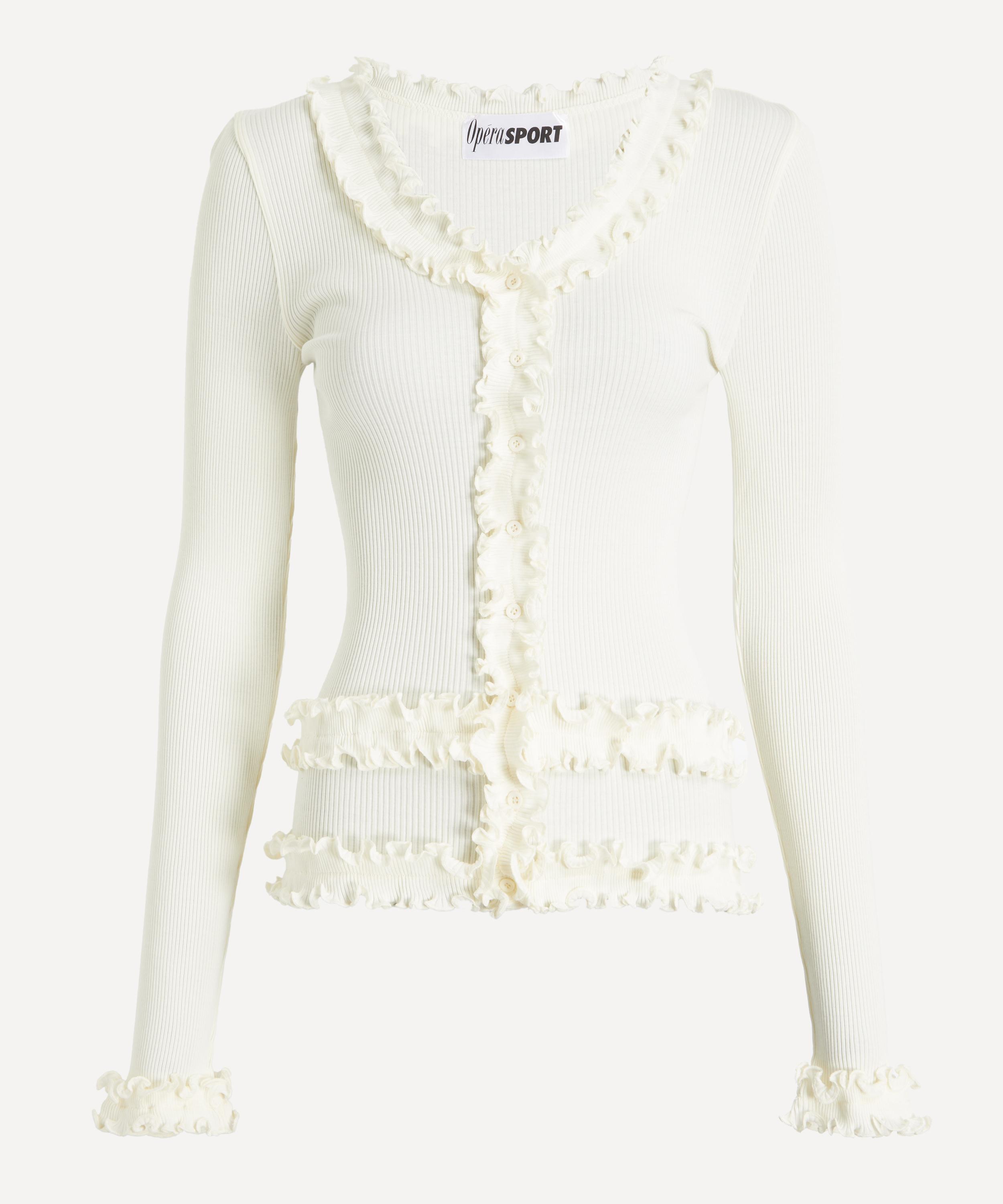 Operasport Women's Caroline Seamless Cardigan In Pristine