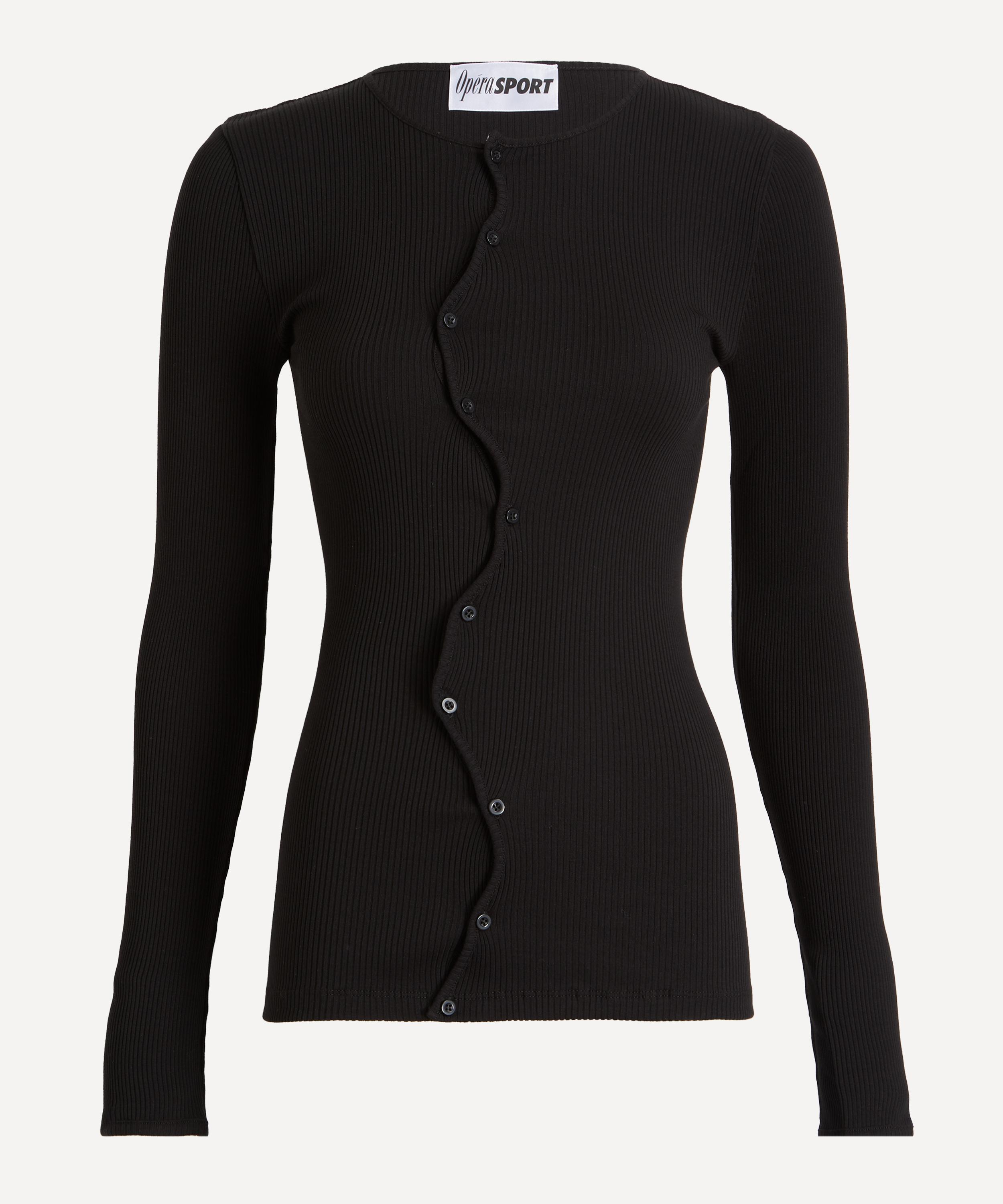 Operasport Women's Claire Black Seamless Cardigan