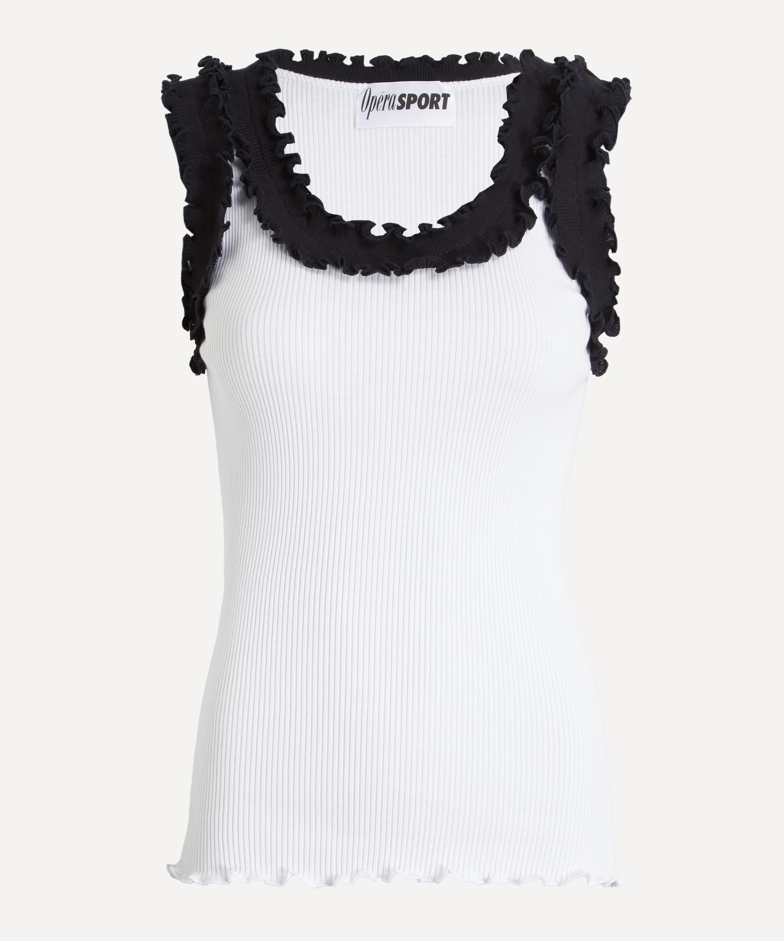 Operasport Women's Rosalie Seamless Top In White
