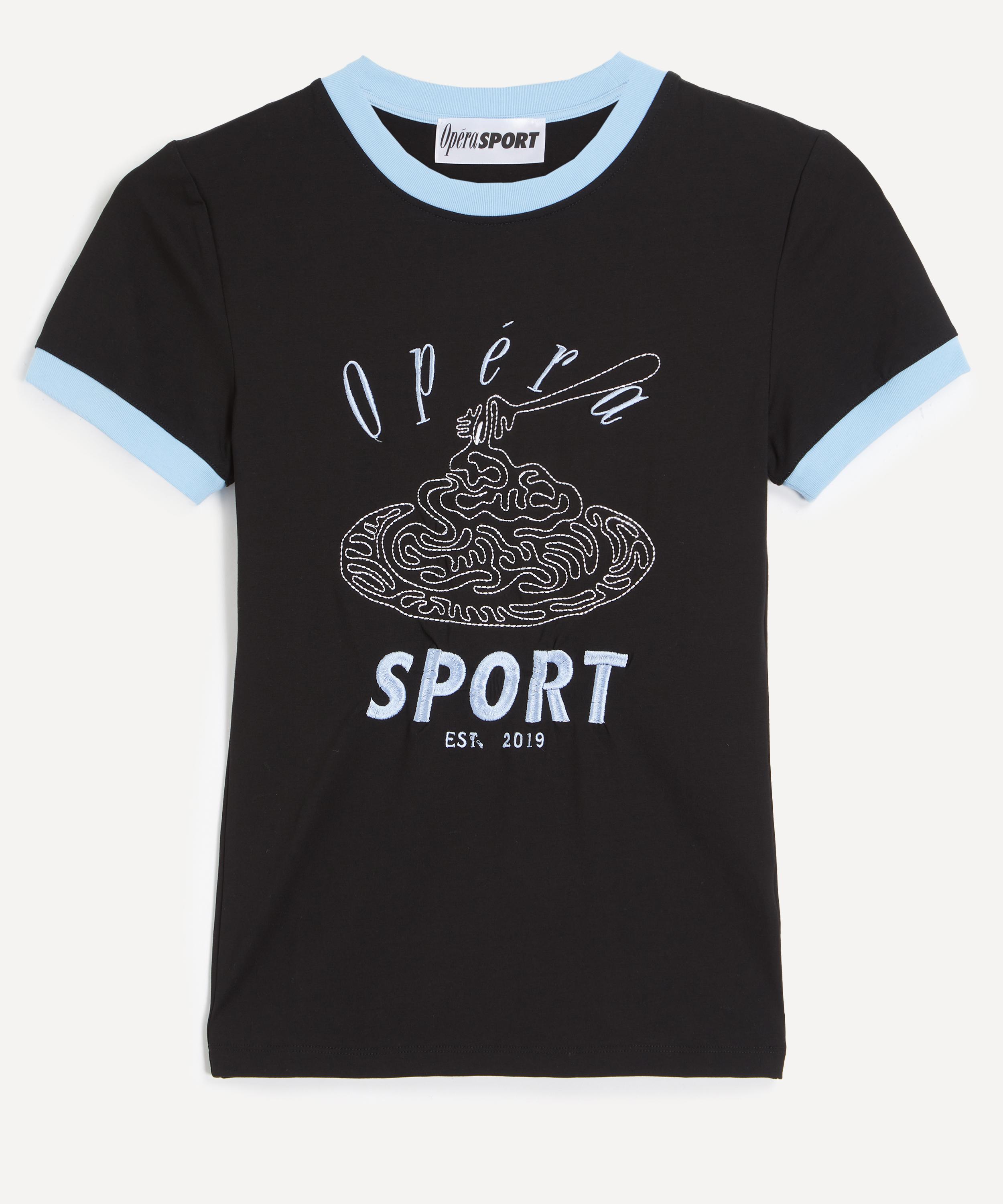 Operasport Women's Sere T-shirt In Black / Blue