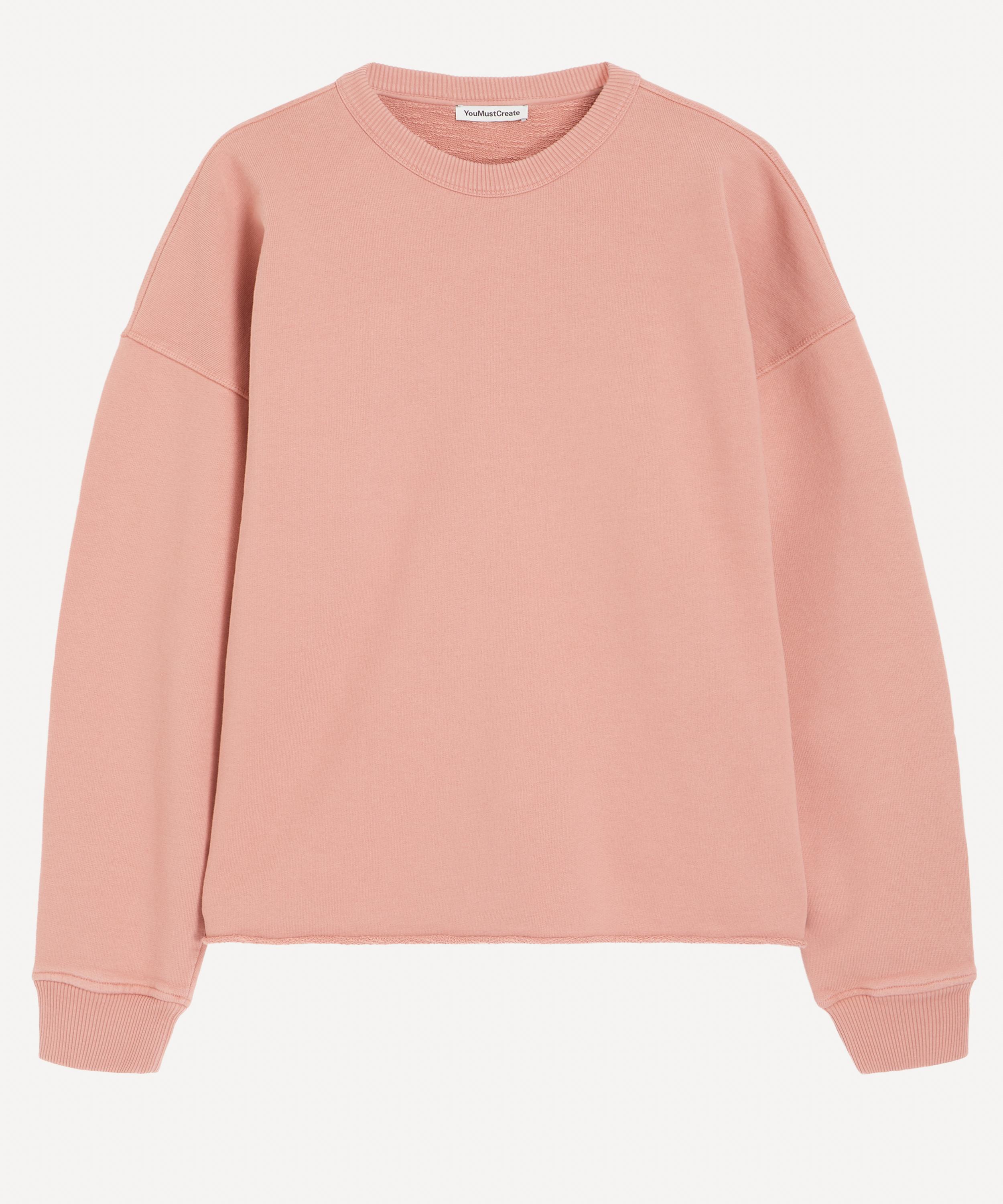 Ymc You Must Create Ymc Mens Pink Studio Sweatshirt