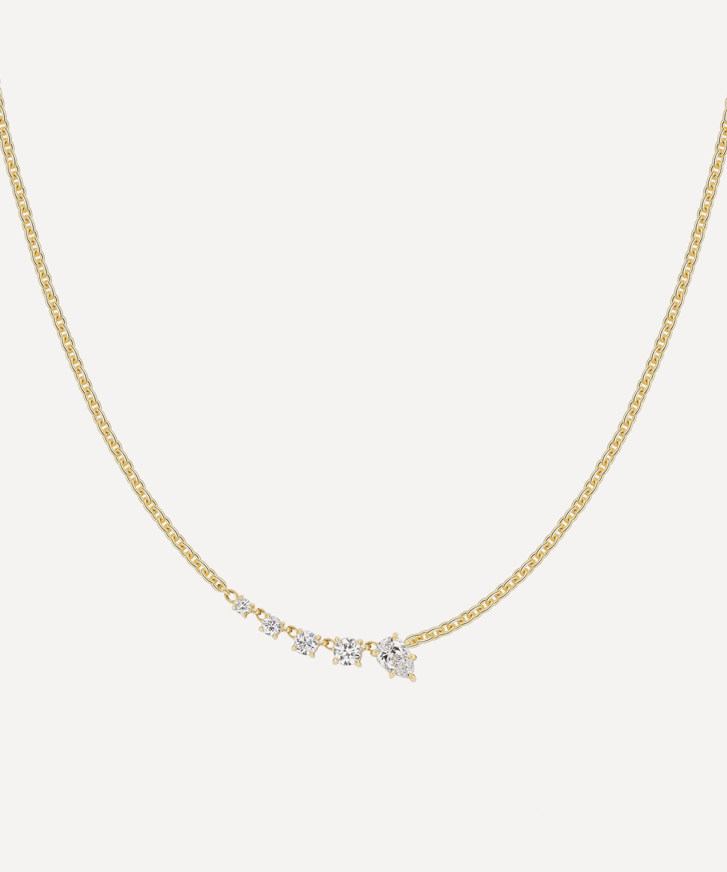 Vice Versa 14ct Gold Mini Bias Necklace