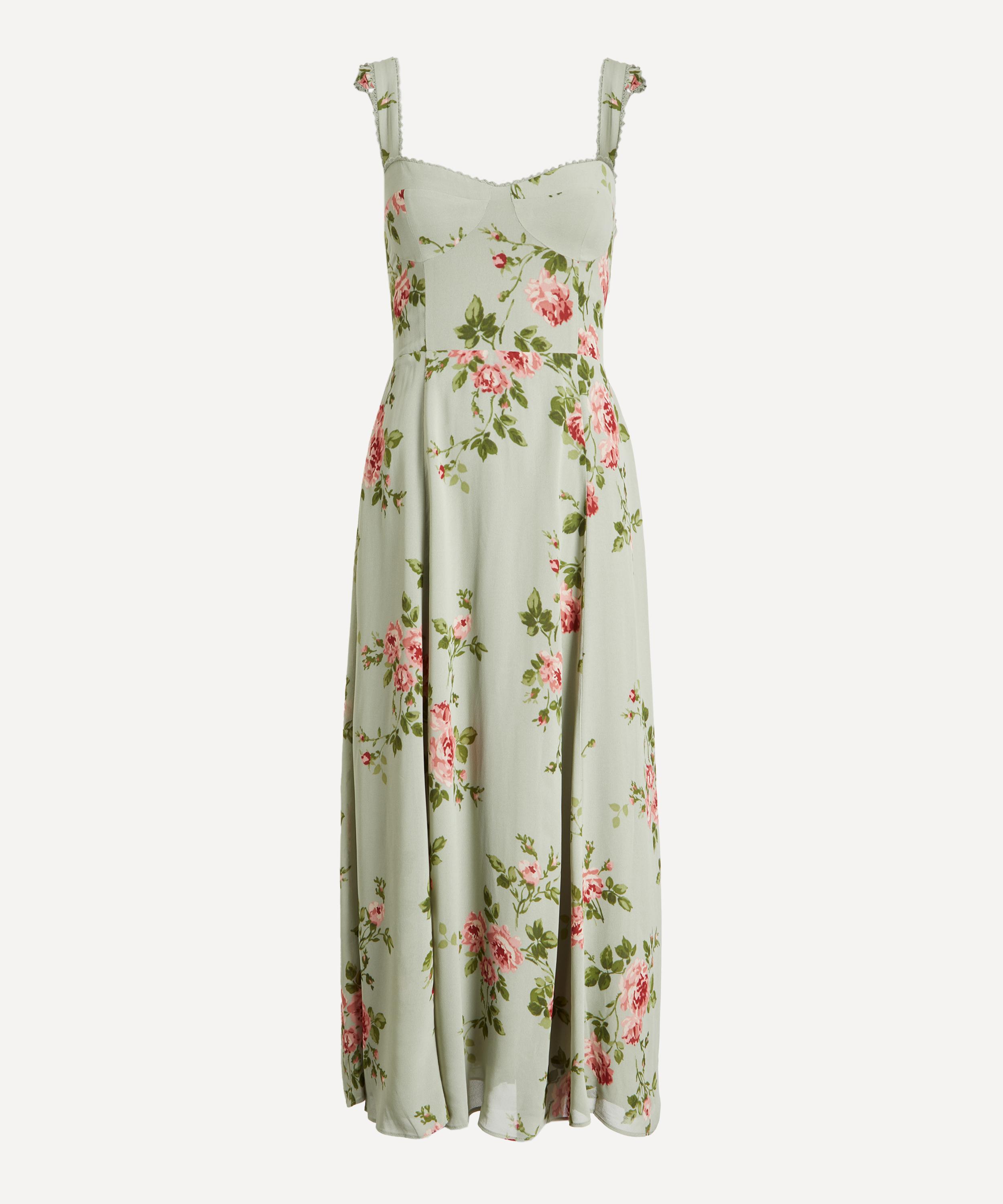 Reformation Women's Lela Midi Dress In Chorus