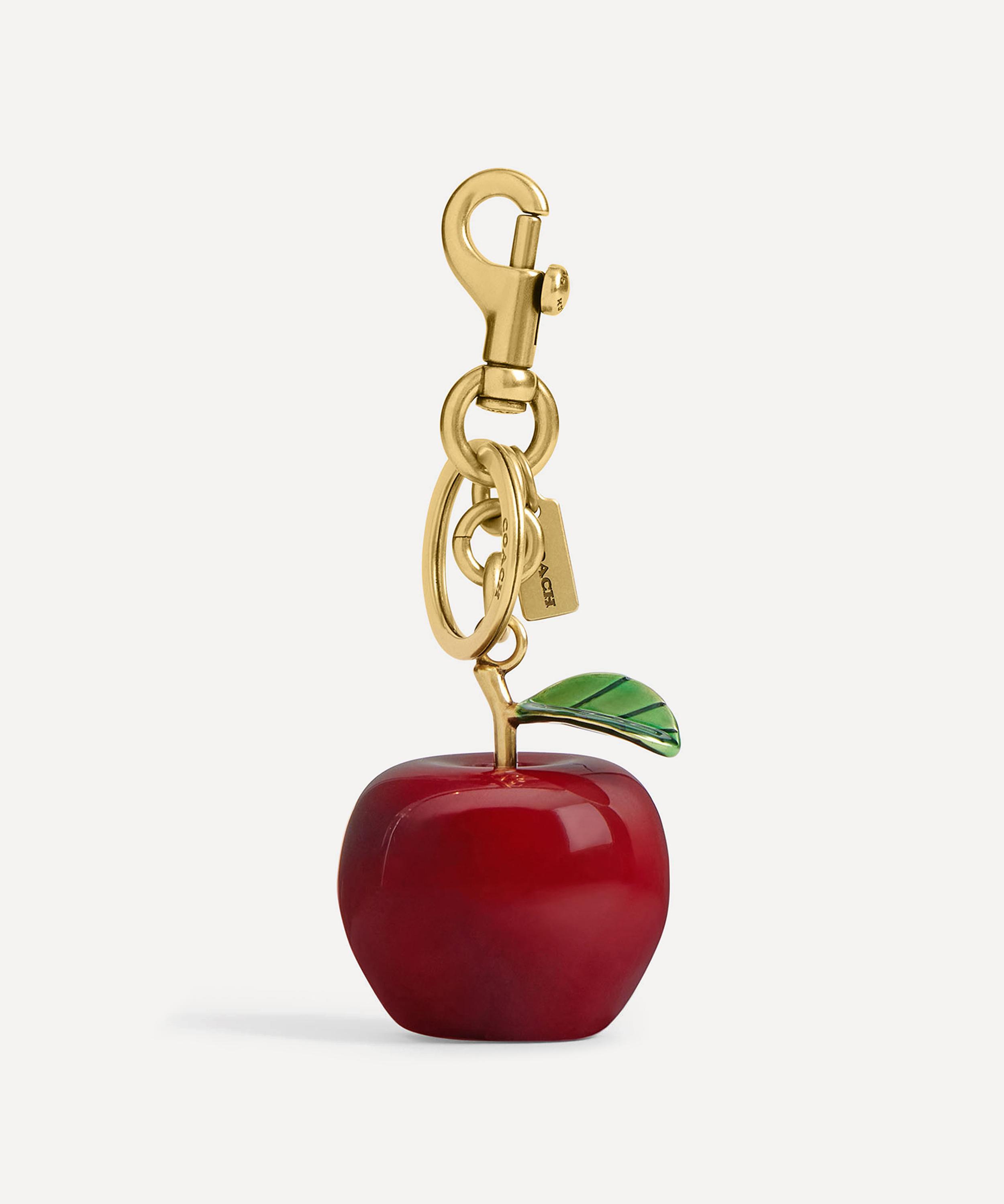 Coach Women's Apple Bag Charm In Neutral