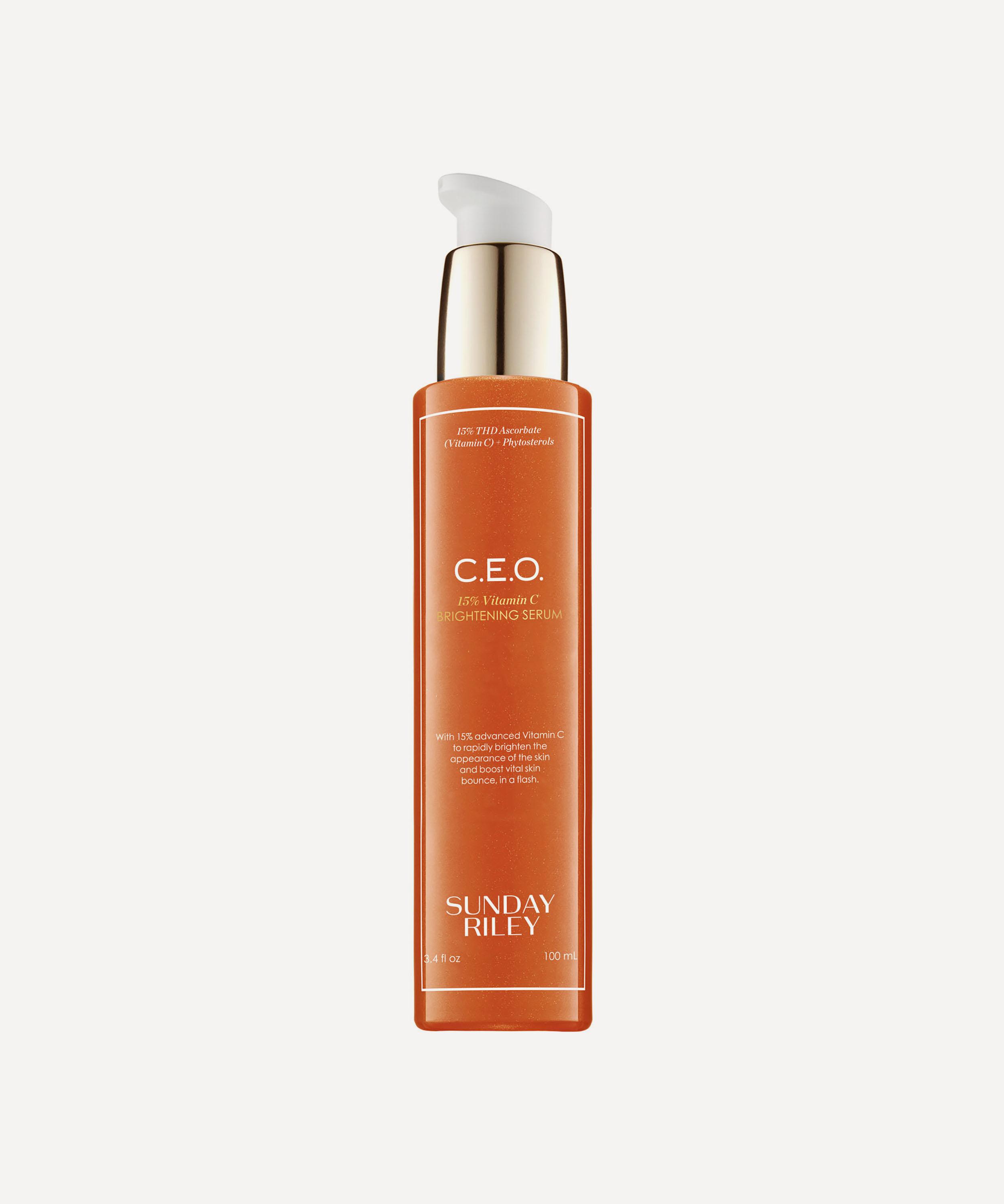 Sunday Riley C.e.o. 15' Vitamin C Brightening Serum 100ml In Brown