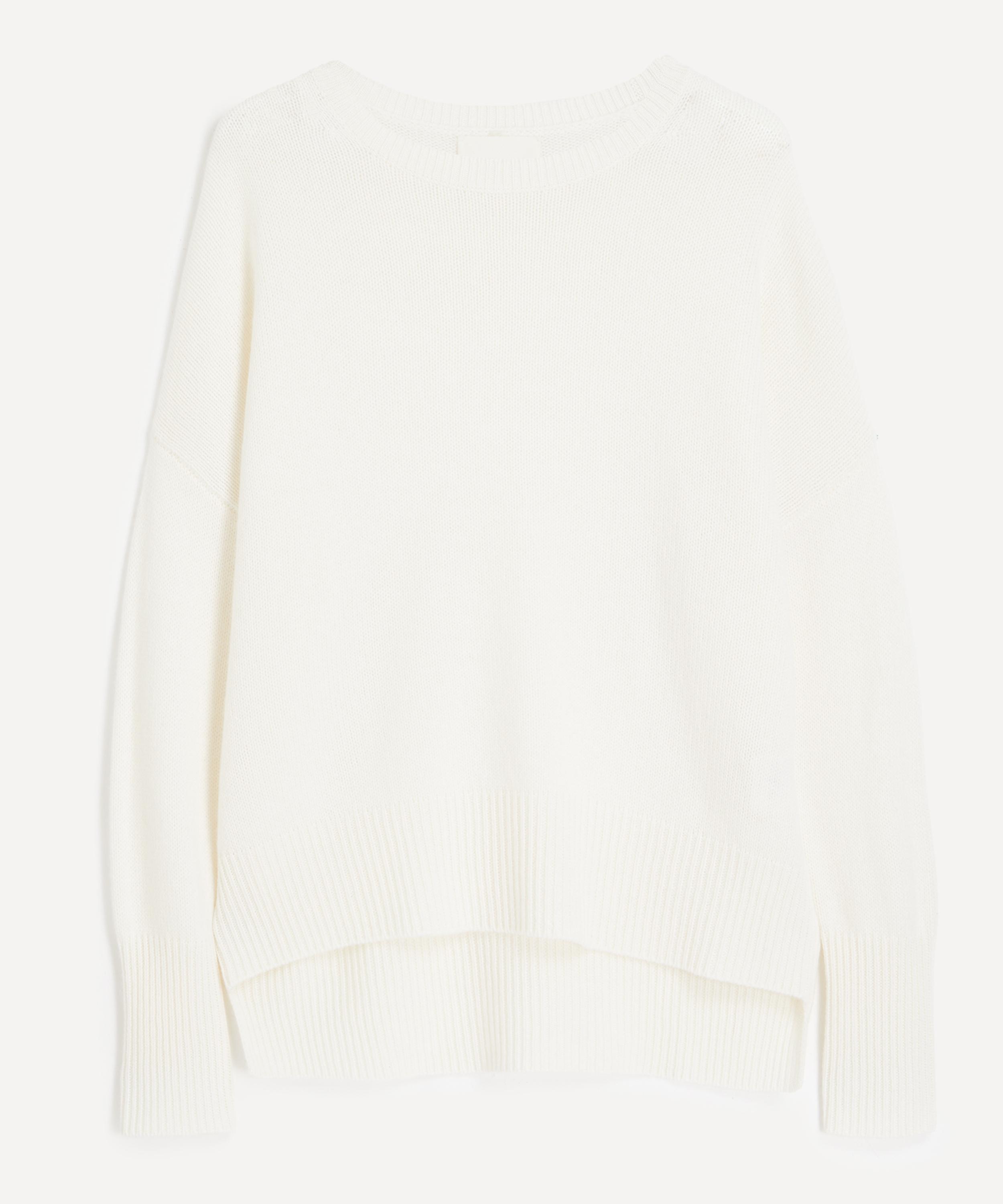 Lisa Yang Women's Mila Cashmere Jumper In Cream