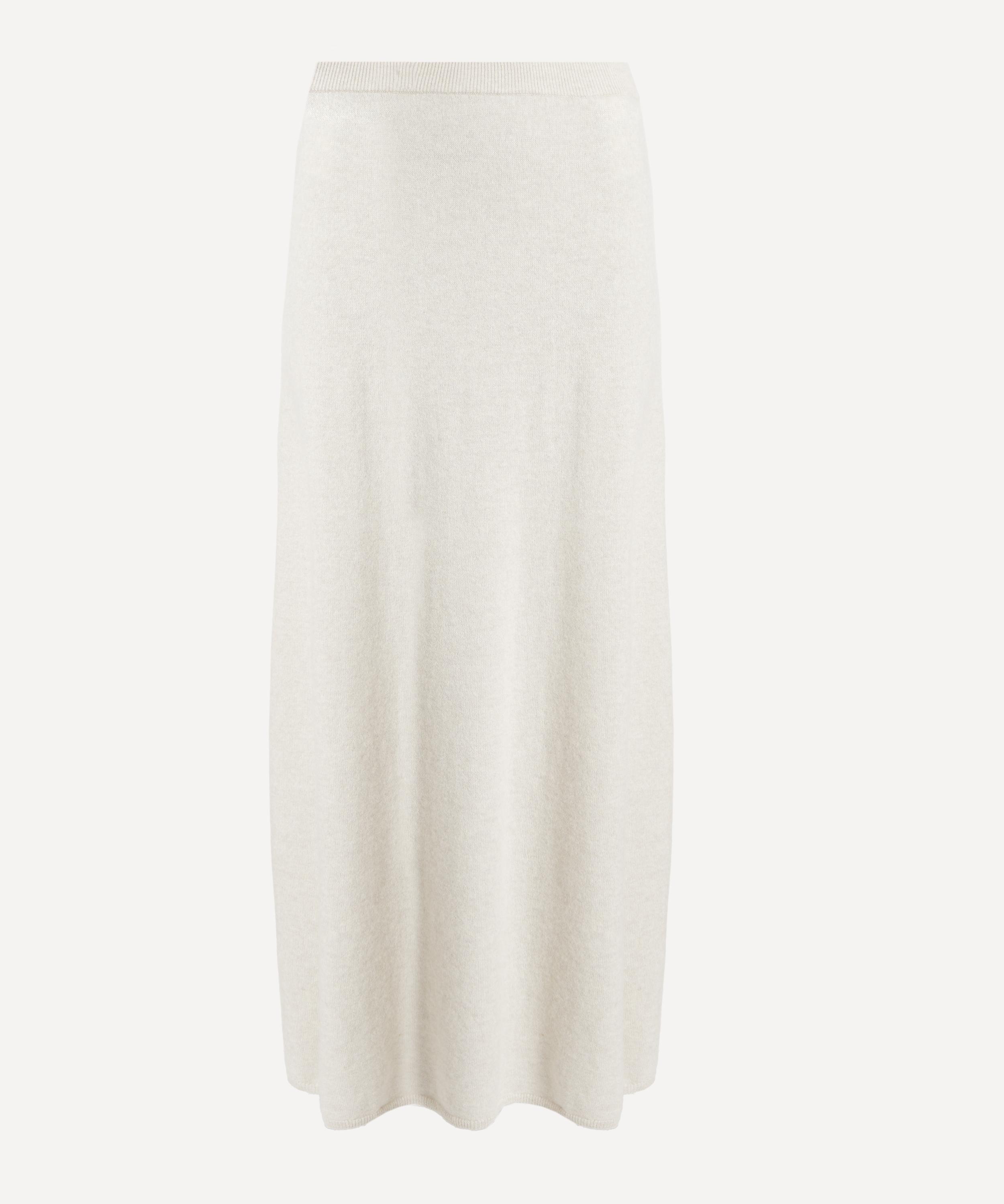 Lisa Yang Women's Dolly Cashmere Maxi Skirt In Cream