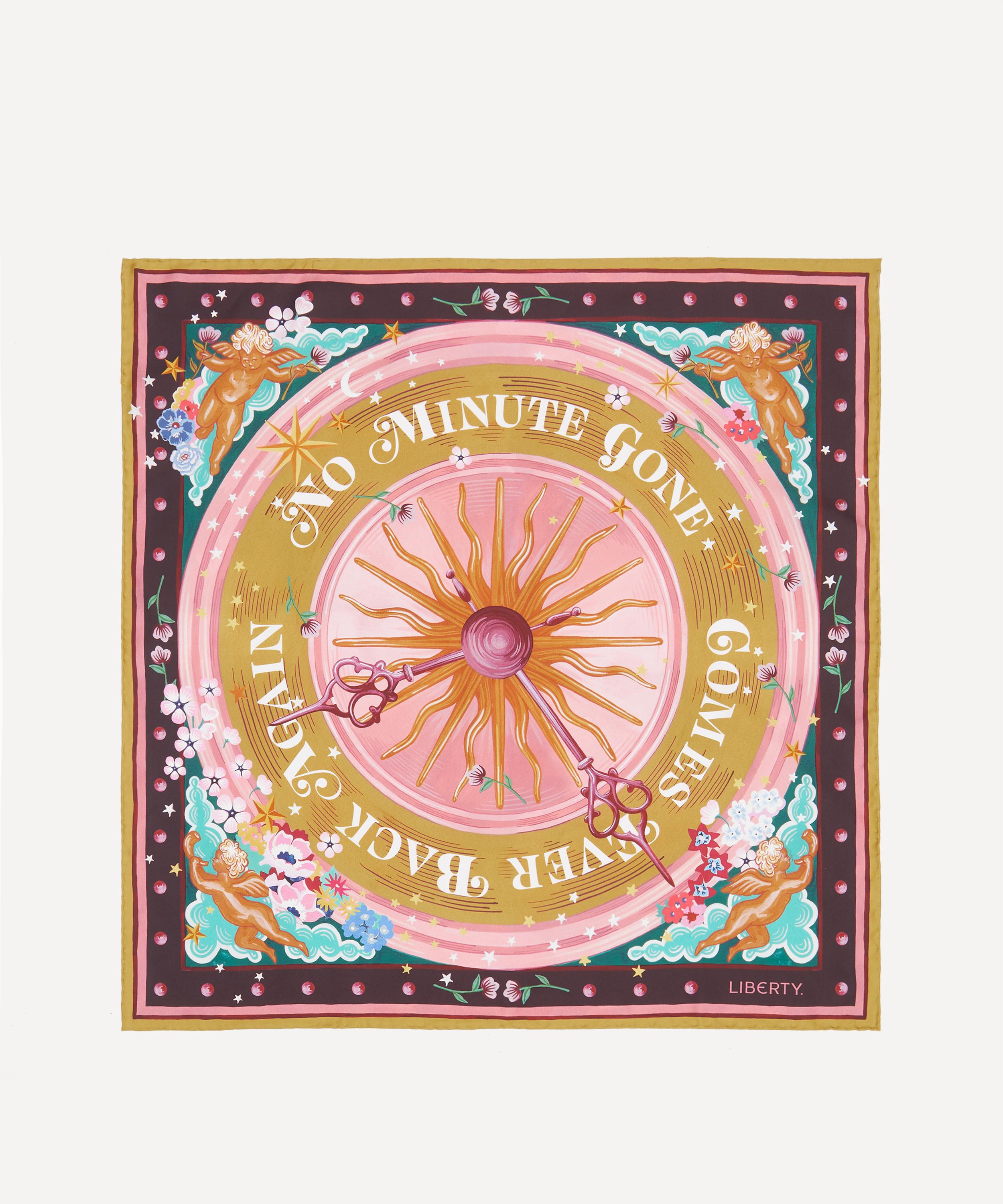 Liberty Women's No Minute Gone Silk Scarf 70 In Pink