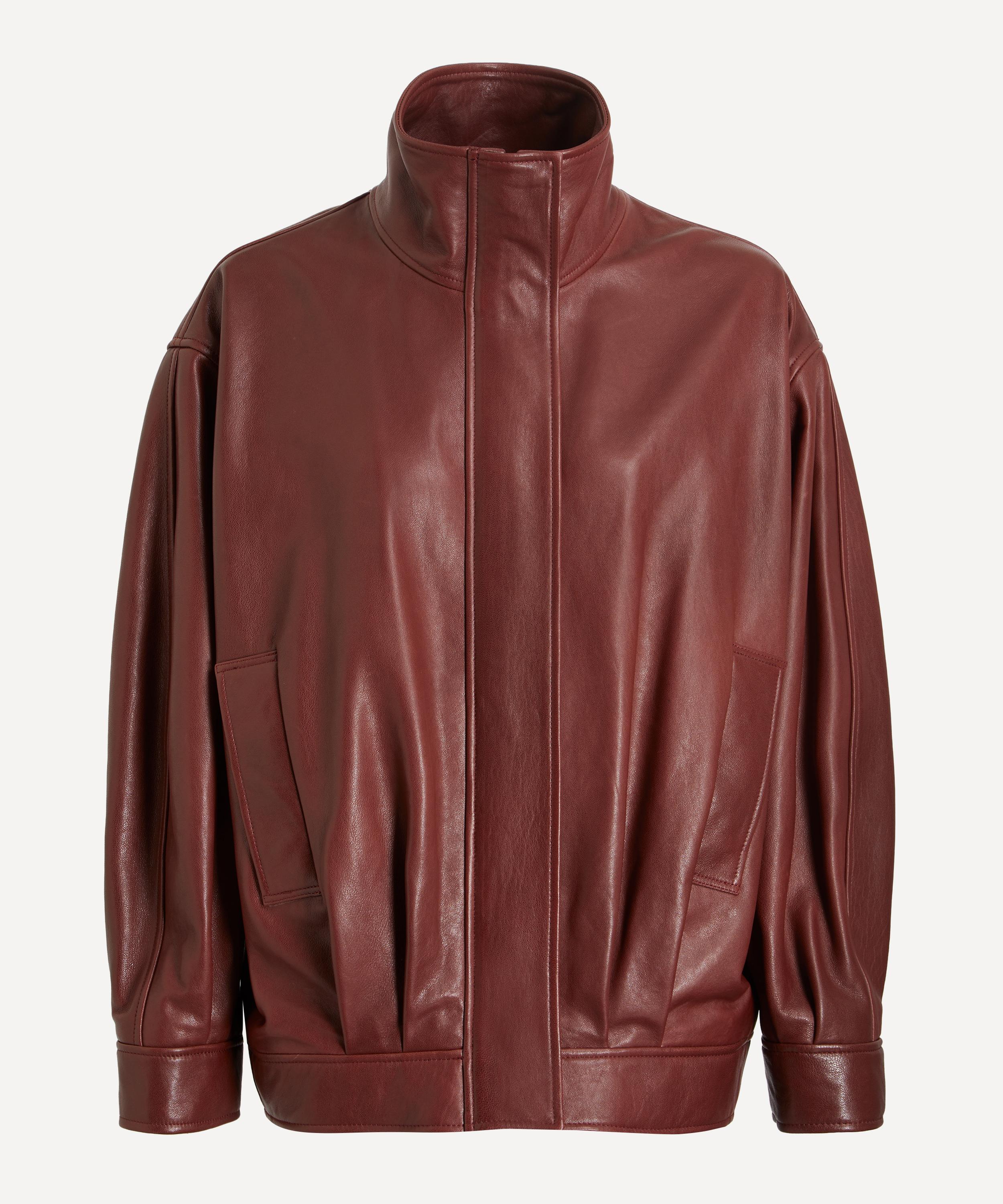 Arma Women's Paula Mahogony Leather Jacket